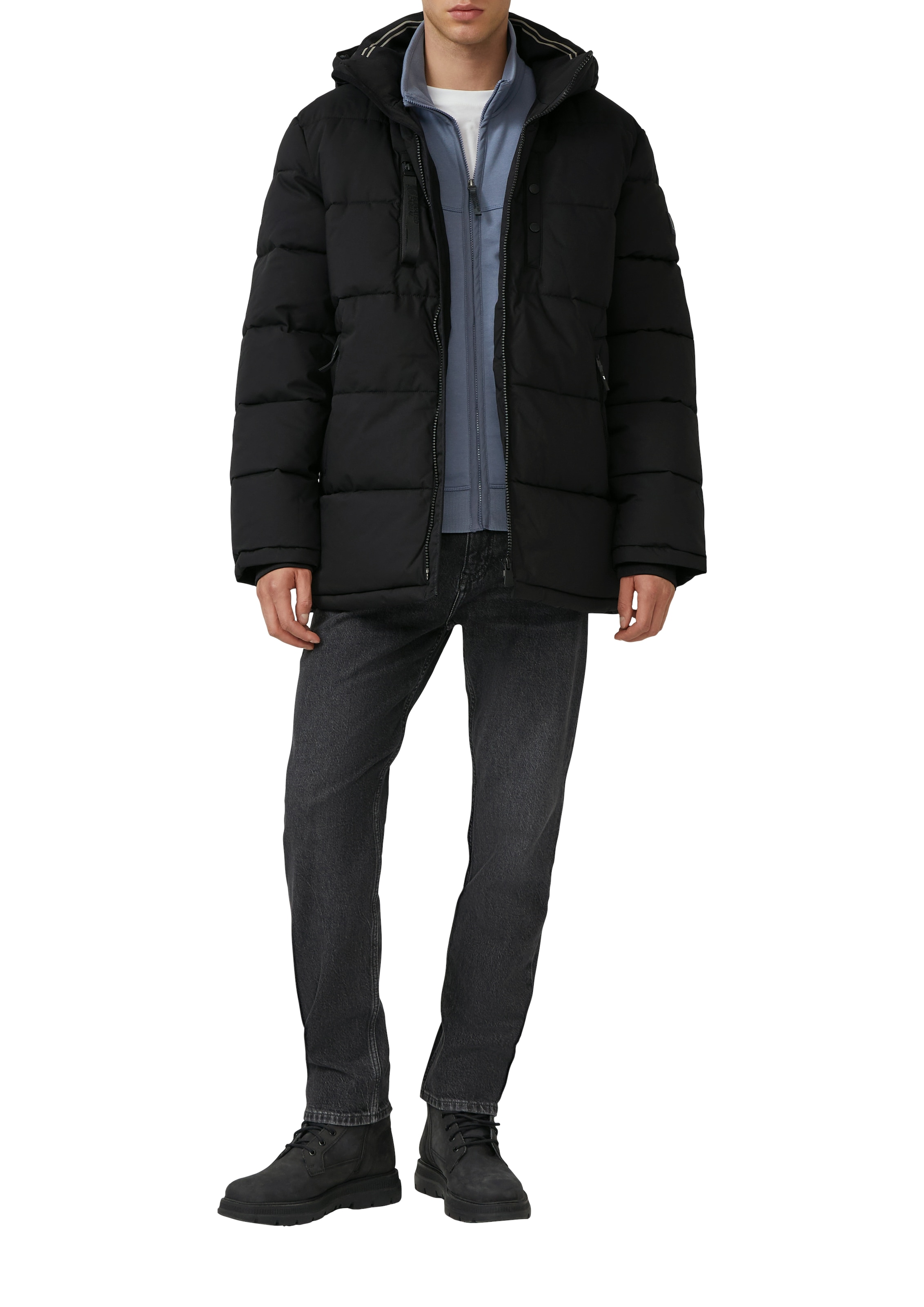 s.Oliver Veste sweat mit Stehkragen