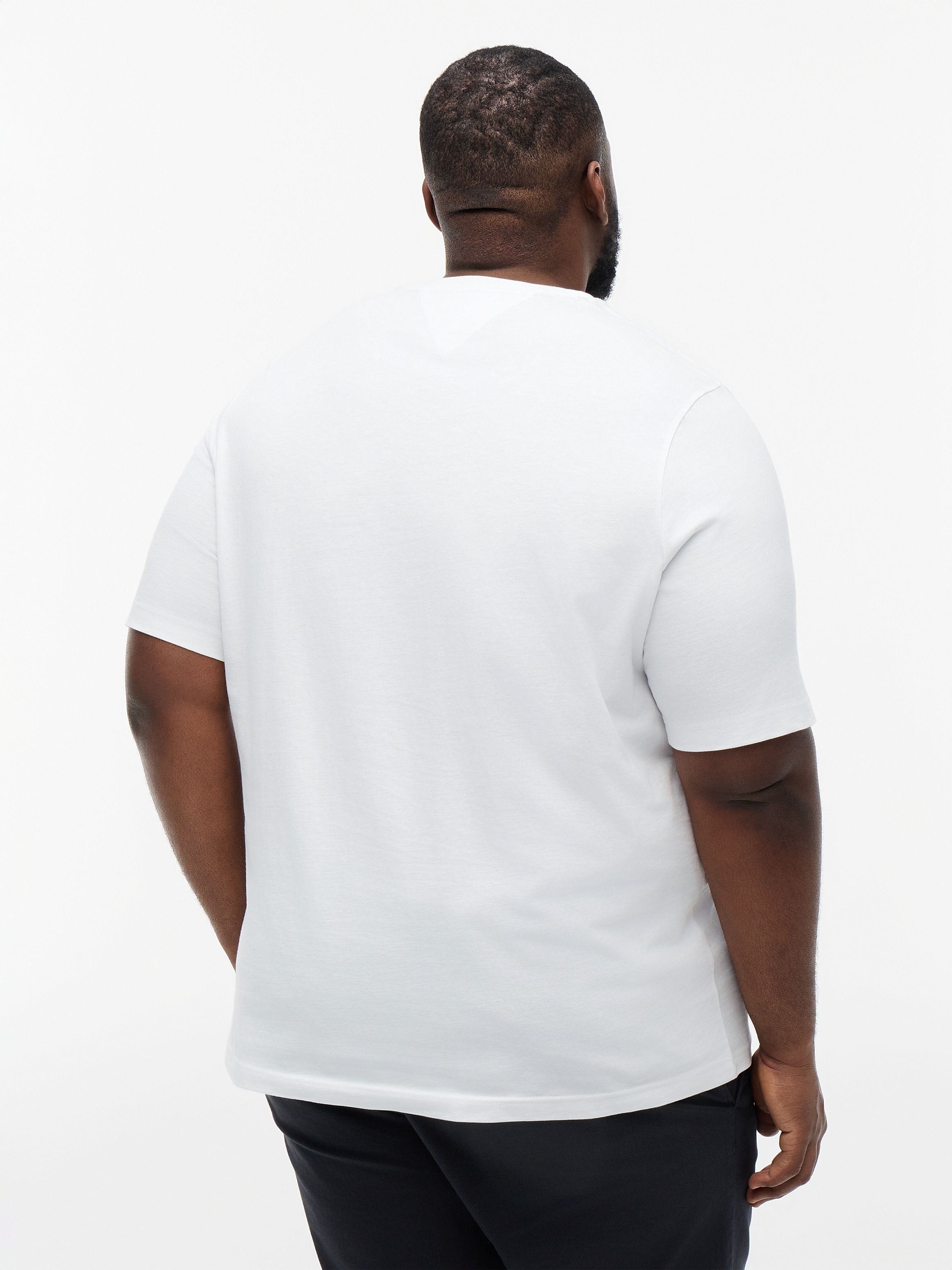Tommy Hilfiger Big & Tall T-Shirt »BT-SCRIPT STACK« Grosse Grössen, aus Jersey mit Logo