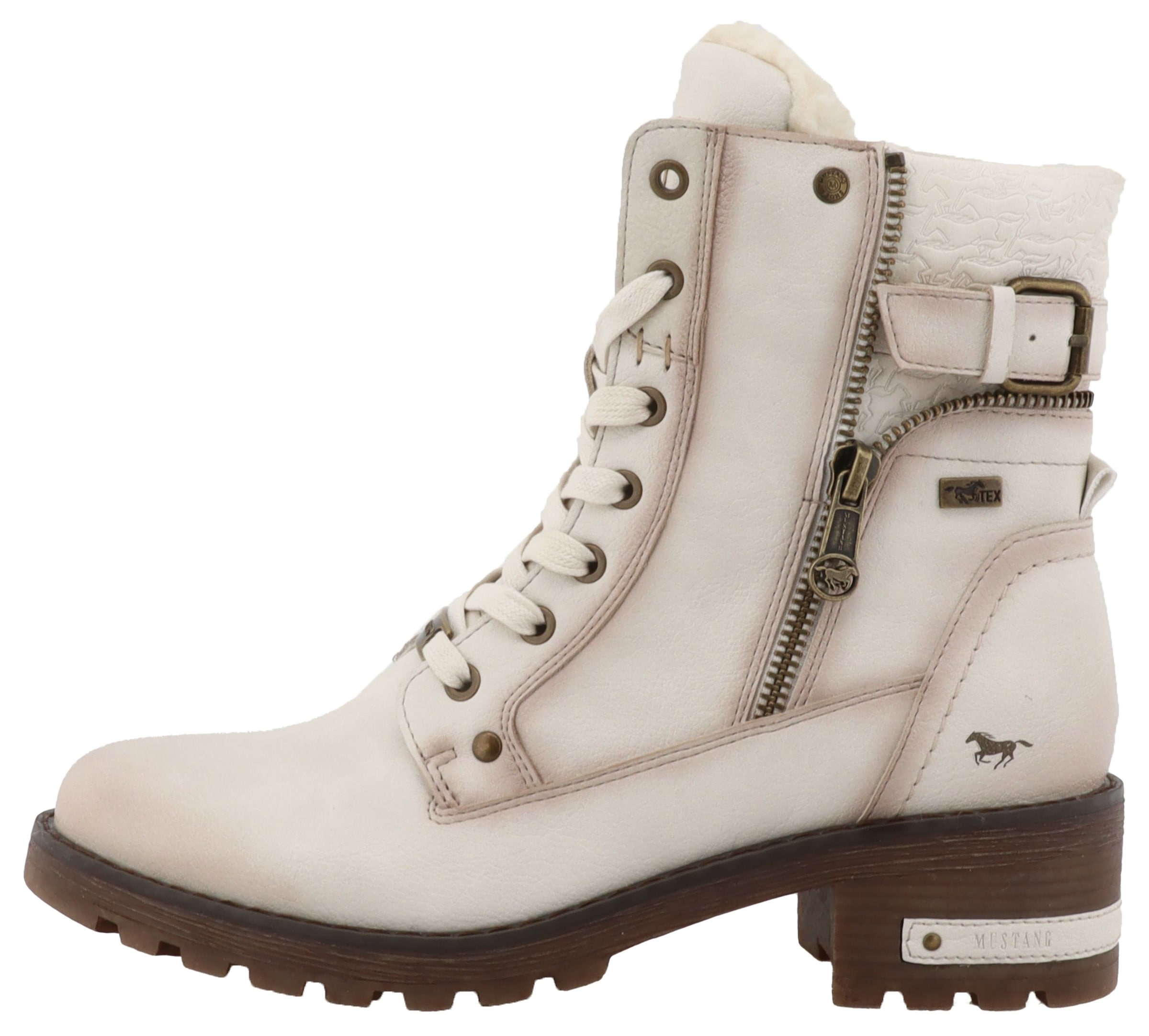 Mustang Shoes Bottes d'hiver »Haukea«  bottines d'hiver, boots avec fermeture éclair intérieure