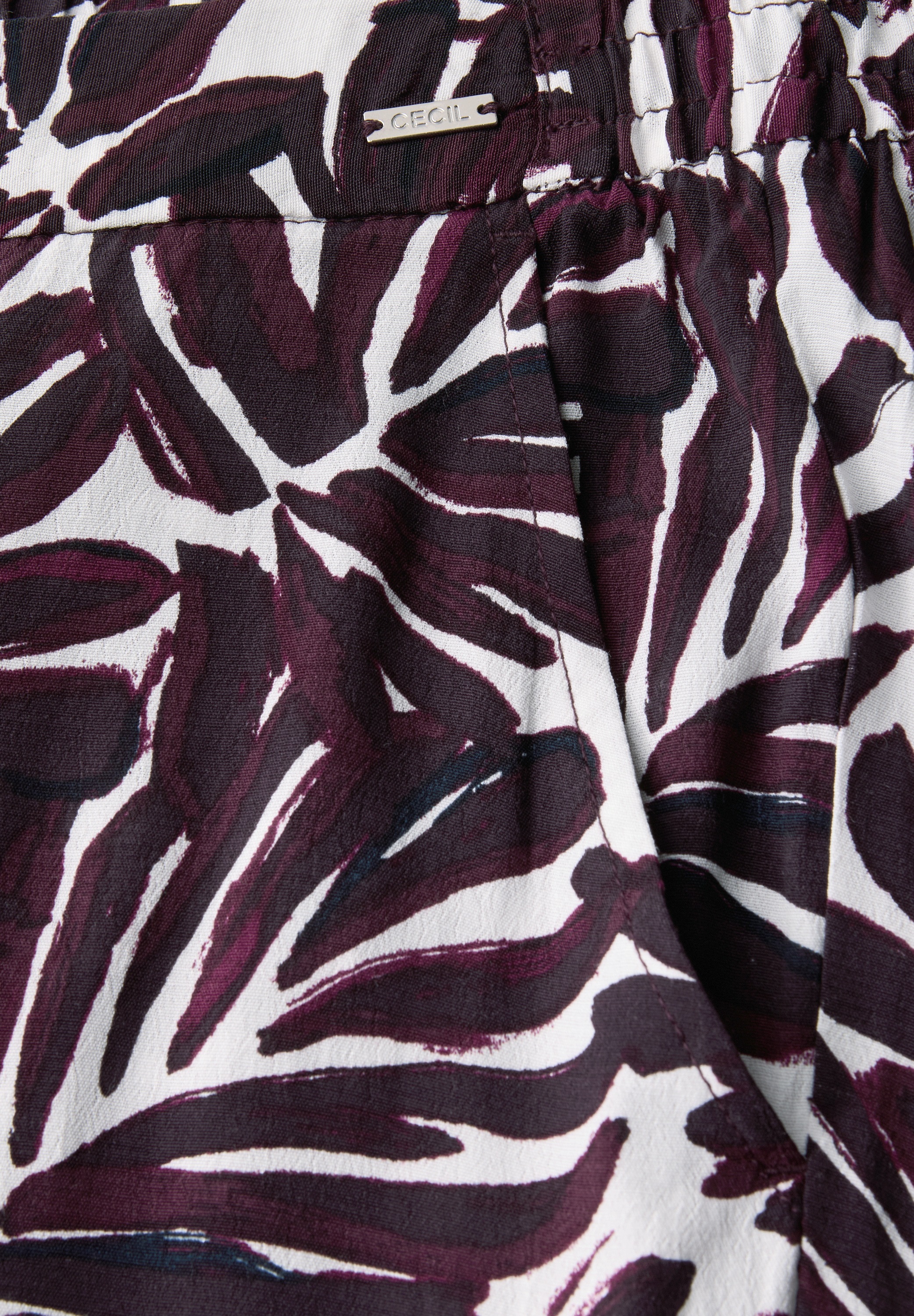 Cecil Stoffhose »Style NEELE«, mit grafischem Muster