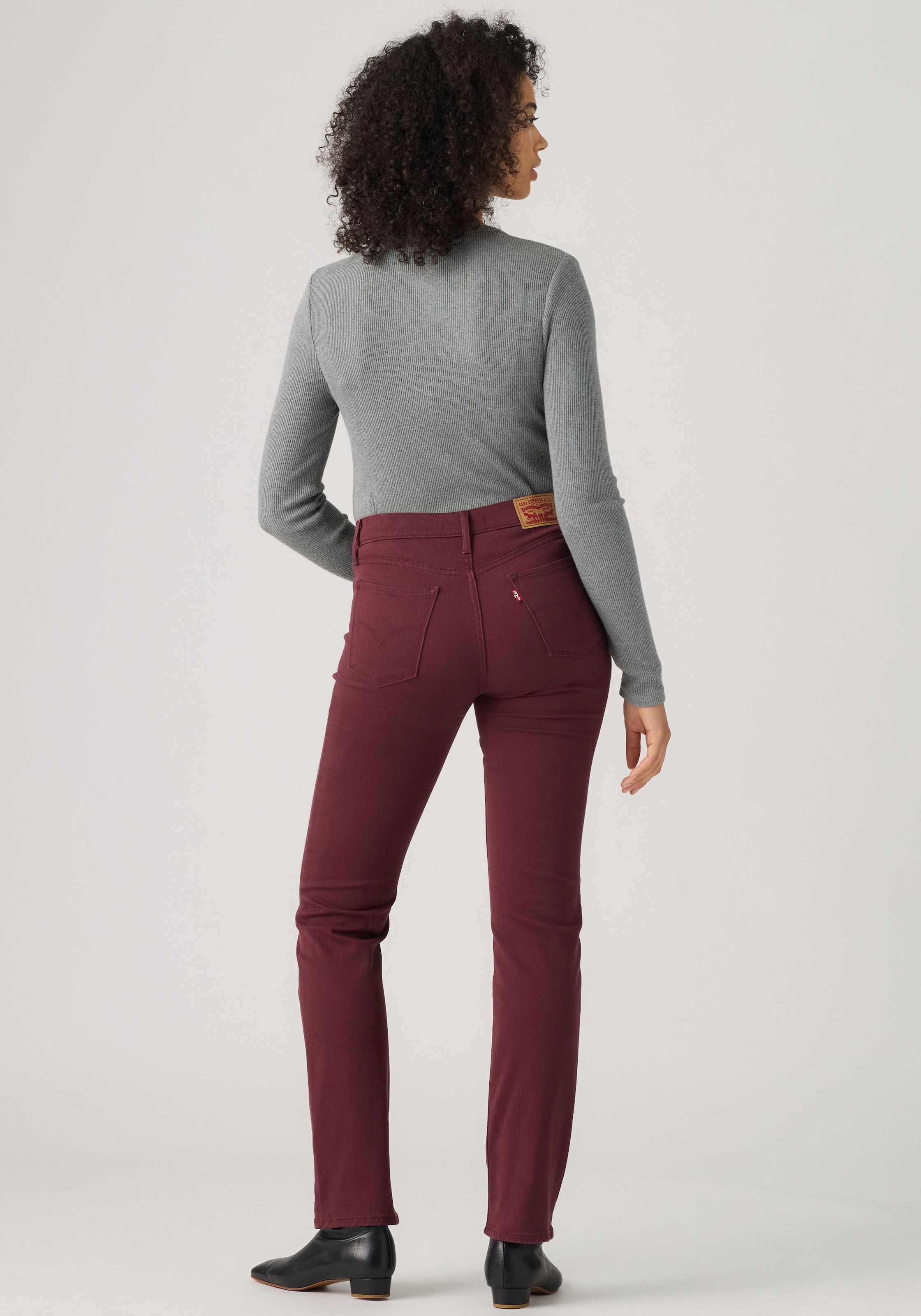 Levi's® Gerade Jeans »314 Shaping Straight« mit Stretch