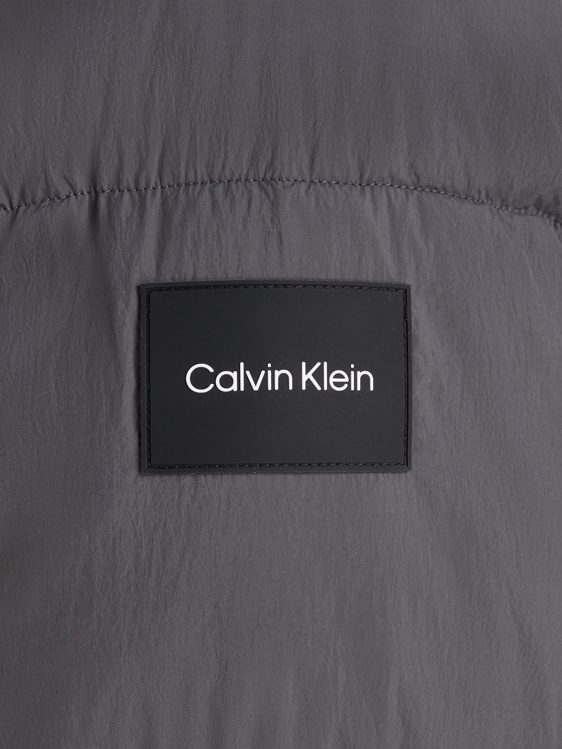 Calvin Klein Steppjacke, mit Kapuze, mit Stehkragen