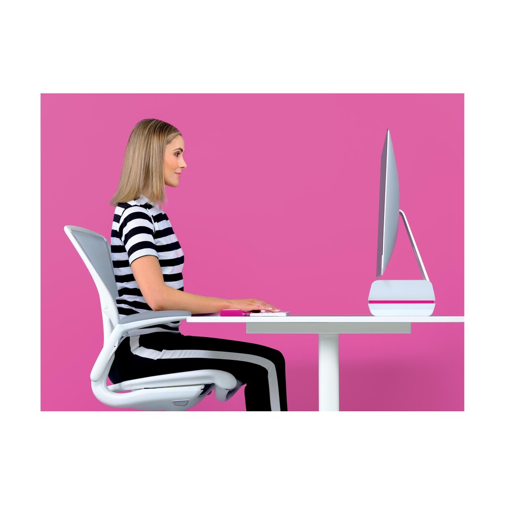 LEITZ Monitor-Halterung »Erhöhung WOW Pink«