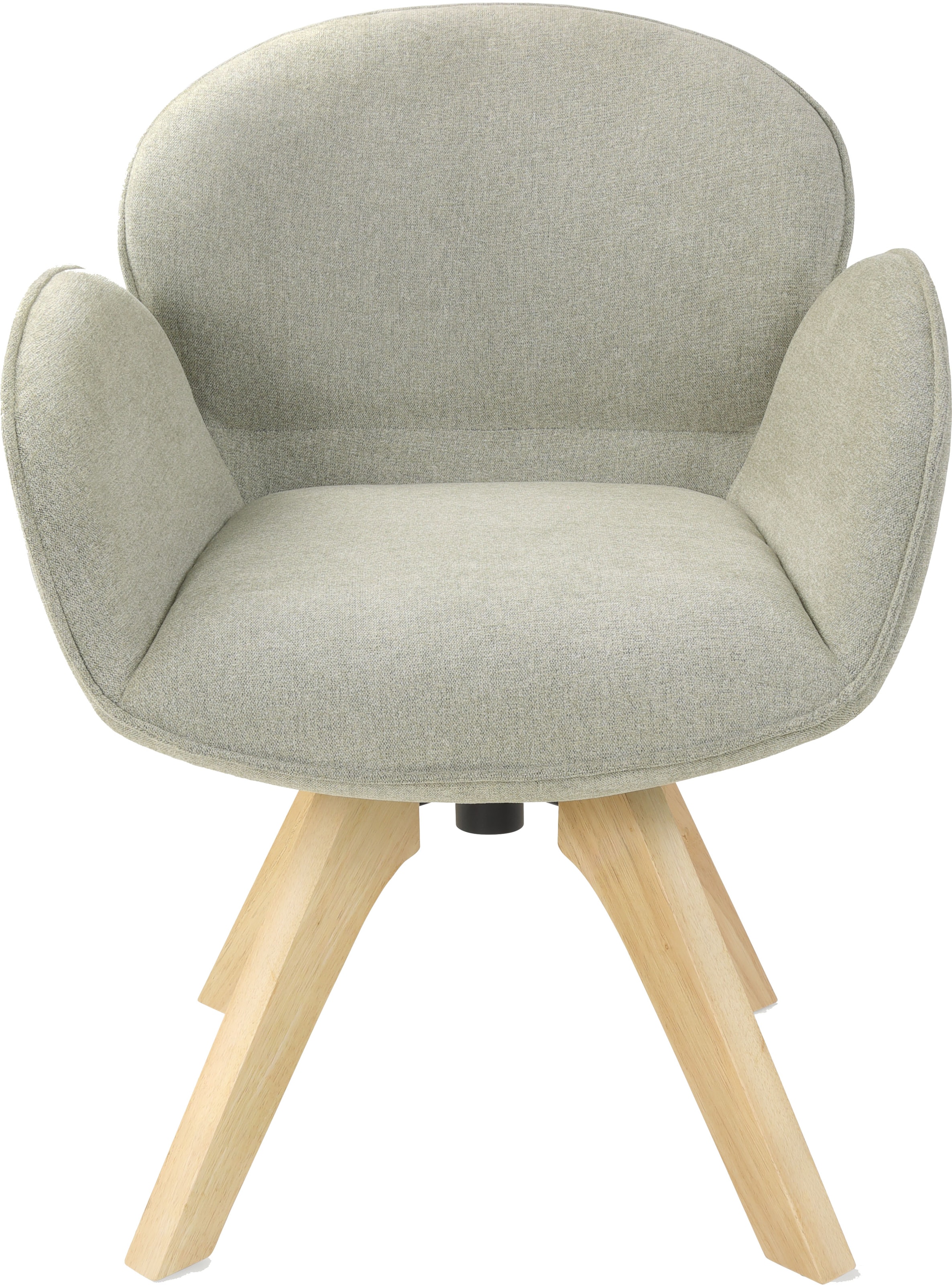 TOM TAILOR HOME Chaise avec accoudoirs »WINGS ARMCHAIR« (Set) 2 cuismit Armlehnen, drehbar, Rückholfunktion, Massivholzgestell