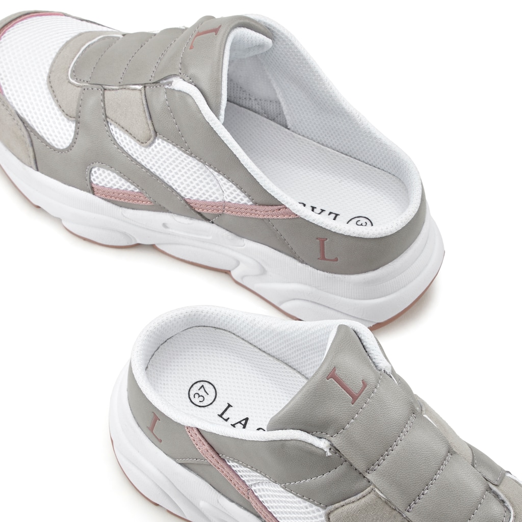 LASCANA Slip-On Sneaker, mit Chunky Sohle, Sabot, Clog, Freizeitschuh