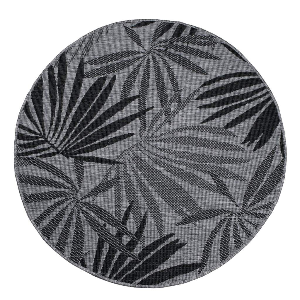 Carpet City Outdoorteppich »DUO RUG 5771« rund 5 mm Höhe Wendeteppich Wetterfest In- & Outdoor, Balkon, Terrasse, Wohnzimmer