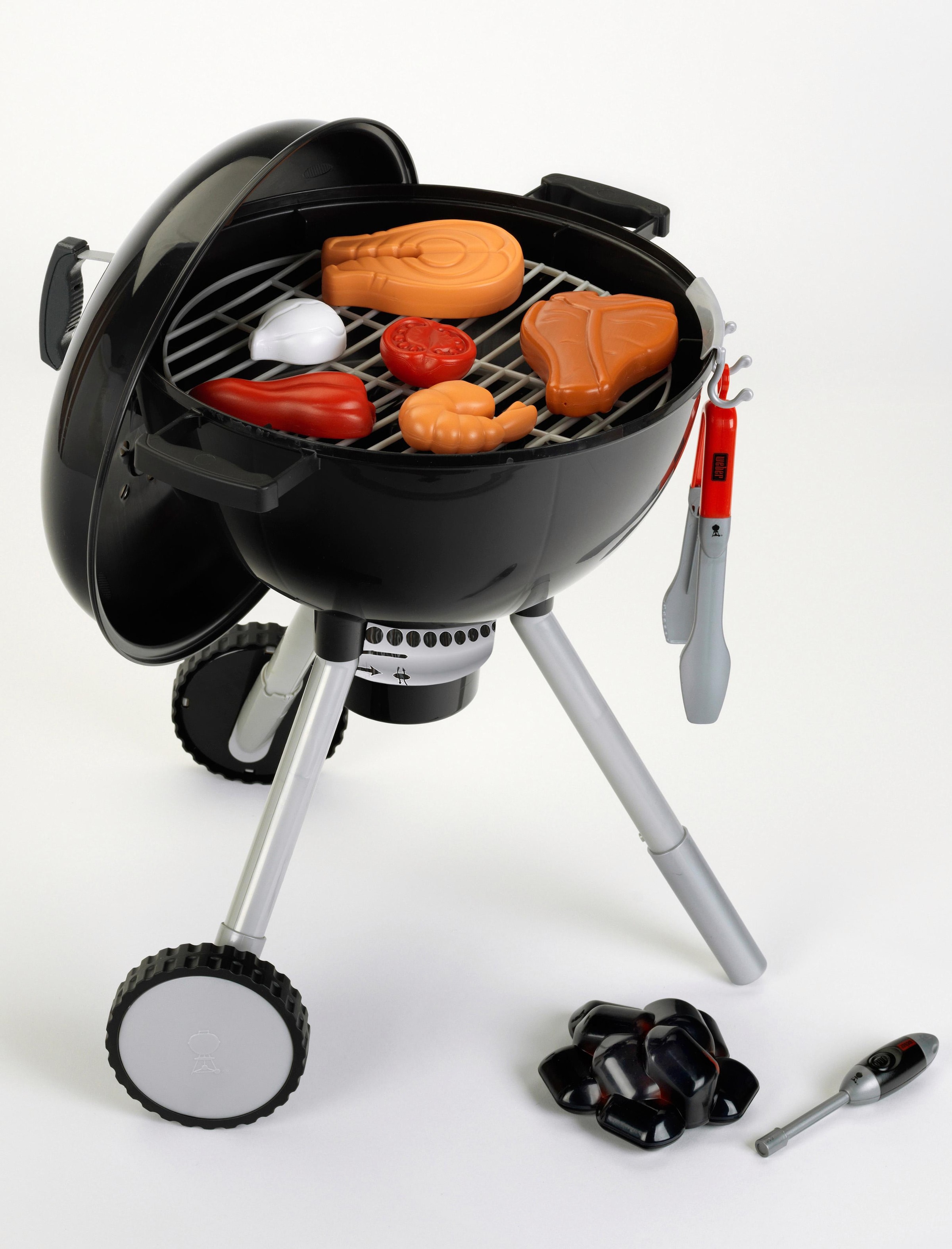 Klein Kinder-Küchenset »Weber Spiel-Kugelgrill One Touch Premium«, mit Licht und Sound, Made in Germany