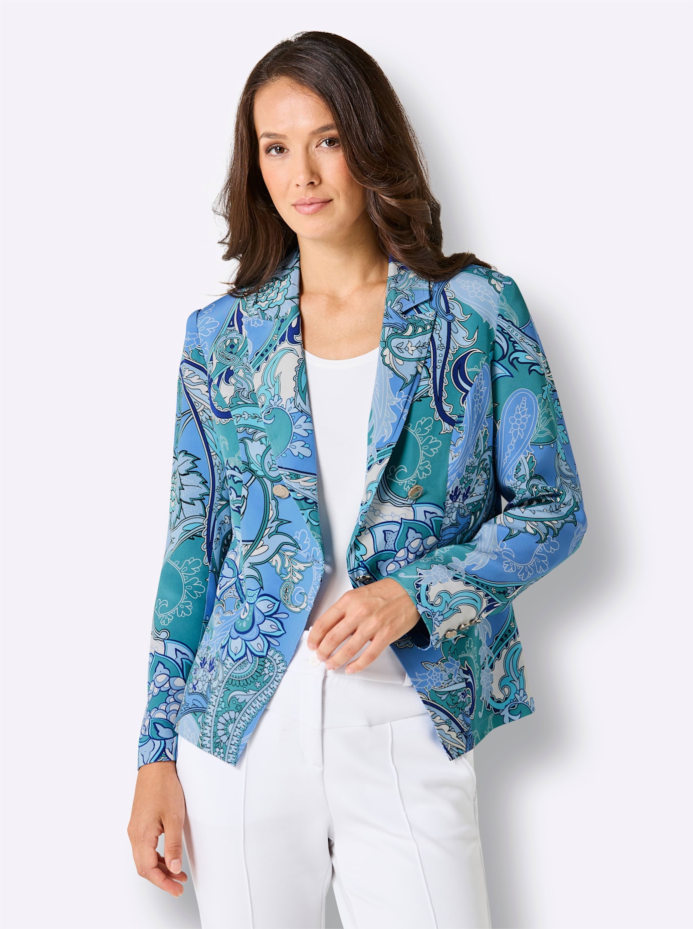 CREATION L PREMIUM Veste blazer »Seiden-Blazer«