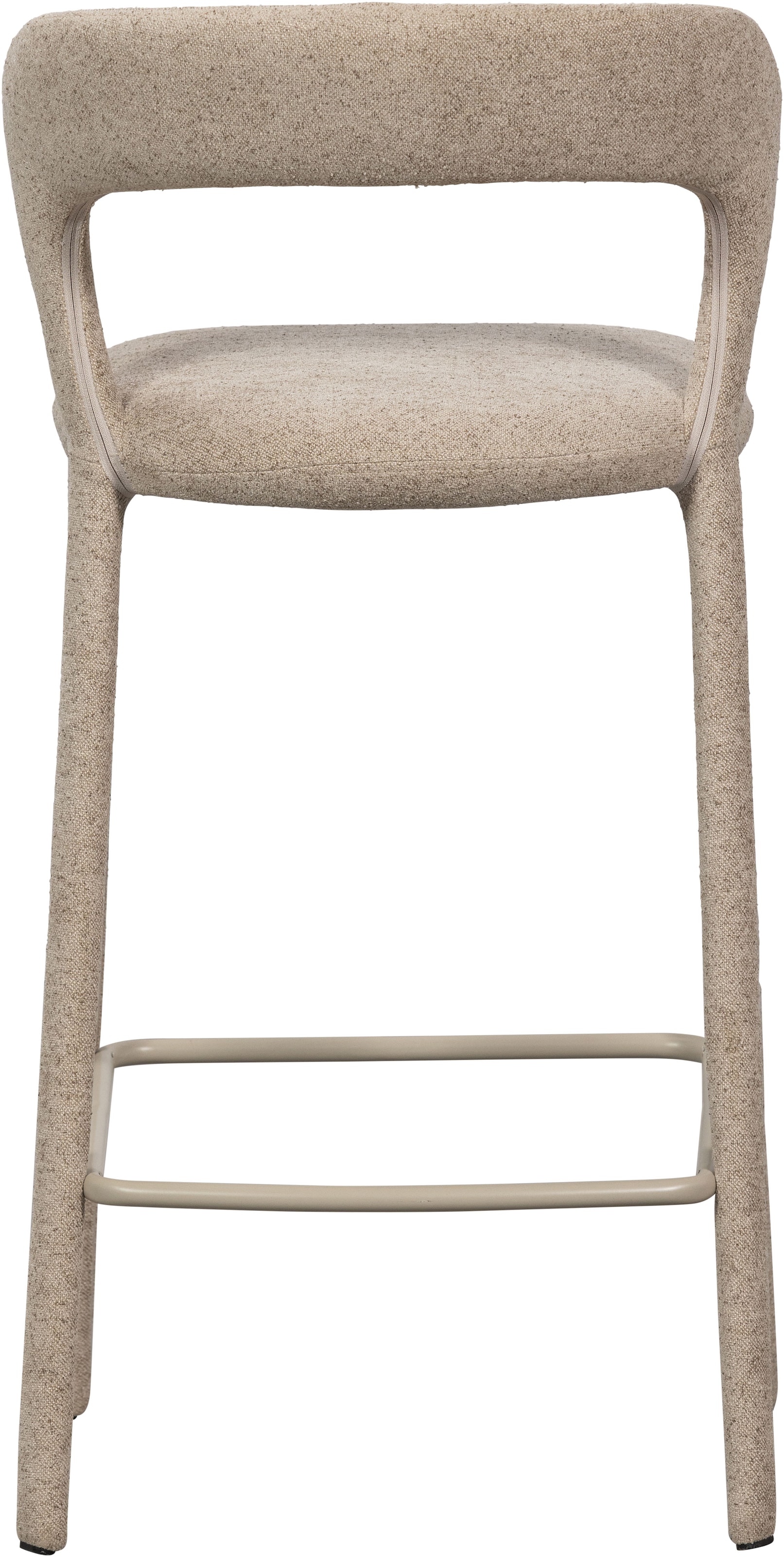 WOOOD Barhocker »Noble mit Fussstütze und vollständig gepolstertem B 48 x T 52 x H 95 cm« Gewebebezug, Belastbarkeit 150 kg, hohe Verschleissfestigkeit