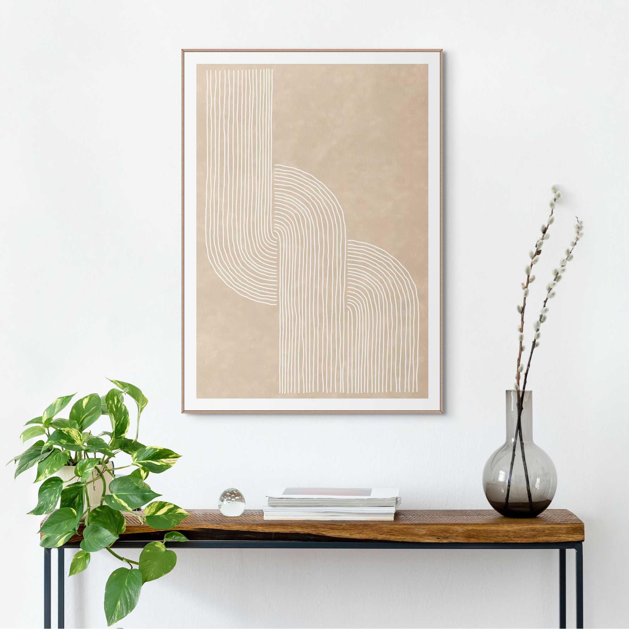 Image of Reinders Bild mit Rahmen "Sandy Knot"