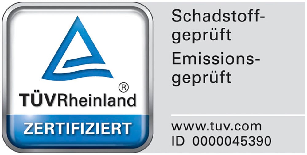 WIEMANN Commode à tiroirs »Cardiff Sideboard, Wäscheschrank, teilmassiv Bianco-Eiche, Schubladen« Glas- oder Massivholzfront, verschiedene Breiten, MADE IN GERMANY,  Schubkästen inklusive Selbsteinzug und Dämpfung