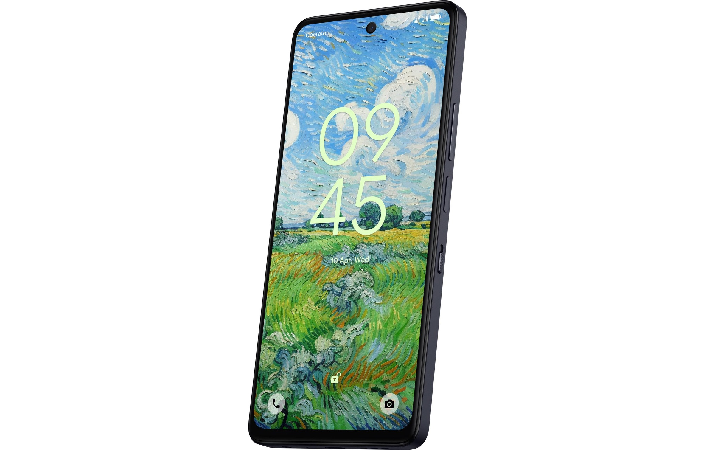 TCL Smartphone »50 NXTPAPER 256 GB«, Grau, Schwarz