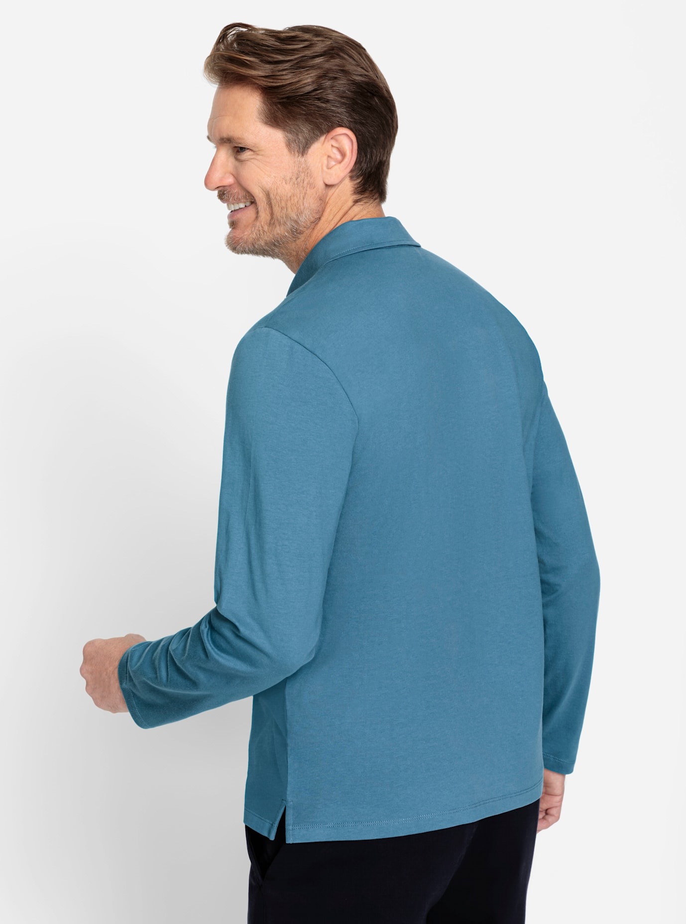 Poloshirt »Langarm-Shirt«, (1 tlg.)