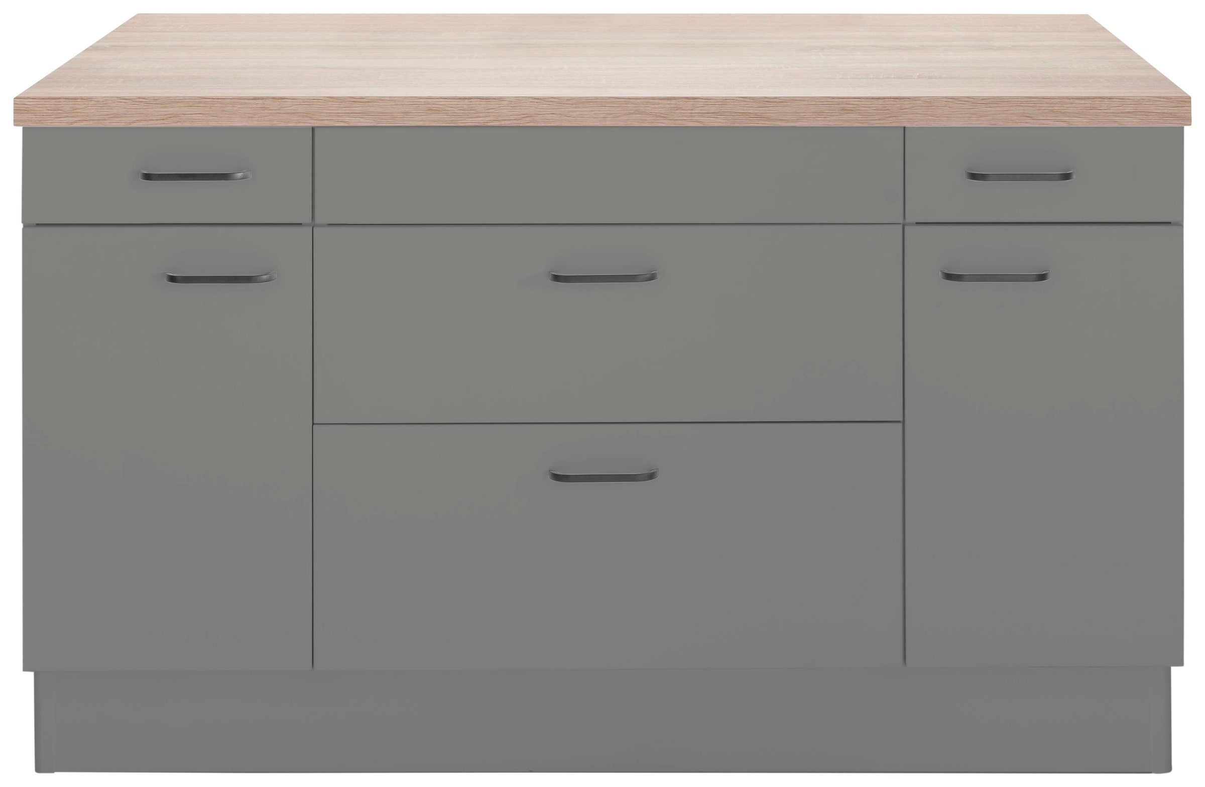 Kücheninsel »Elga«, ohne E-Geräte, mit Soft-Close-Funktion, Stellbreite 160 x 95 cm
