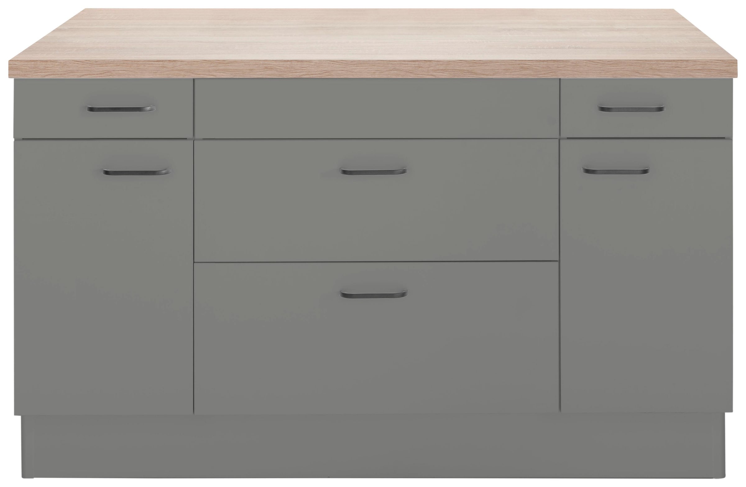 Image of OPTIFIT Kücheninsel "Elga" ohne E-Geräte, mit Soft-Close-Funktion, Stellbreite 160 x 95 cm