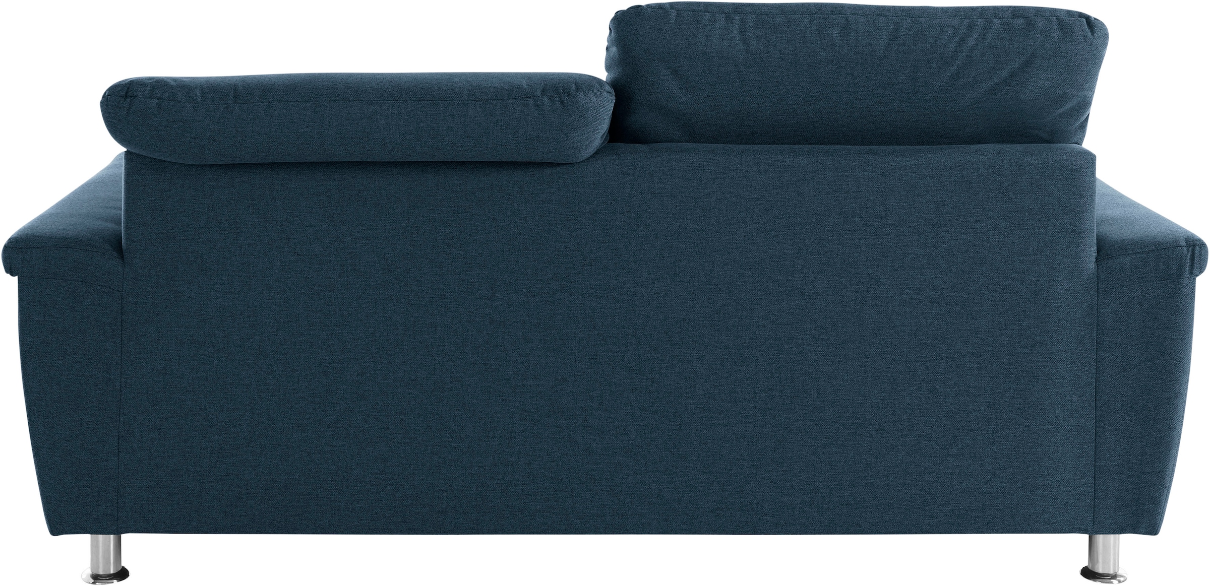 DOMO collection 2-places »Franzi, zeitlos & elegant, moderne Sitzheftung« wahlweise mit Kopfteilverstellung, inklusive Zierkissen