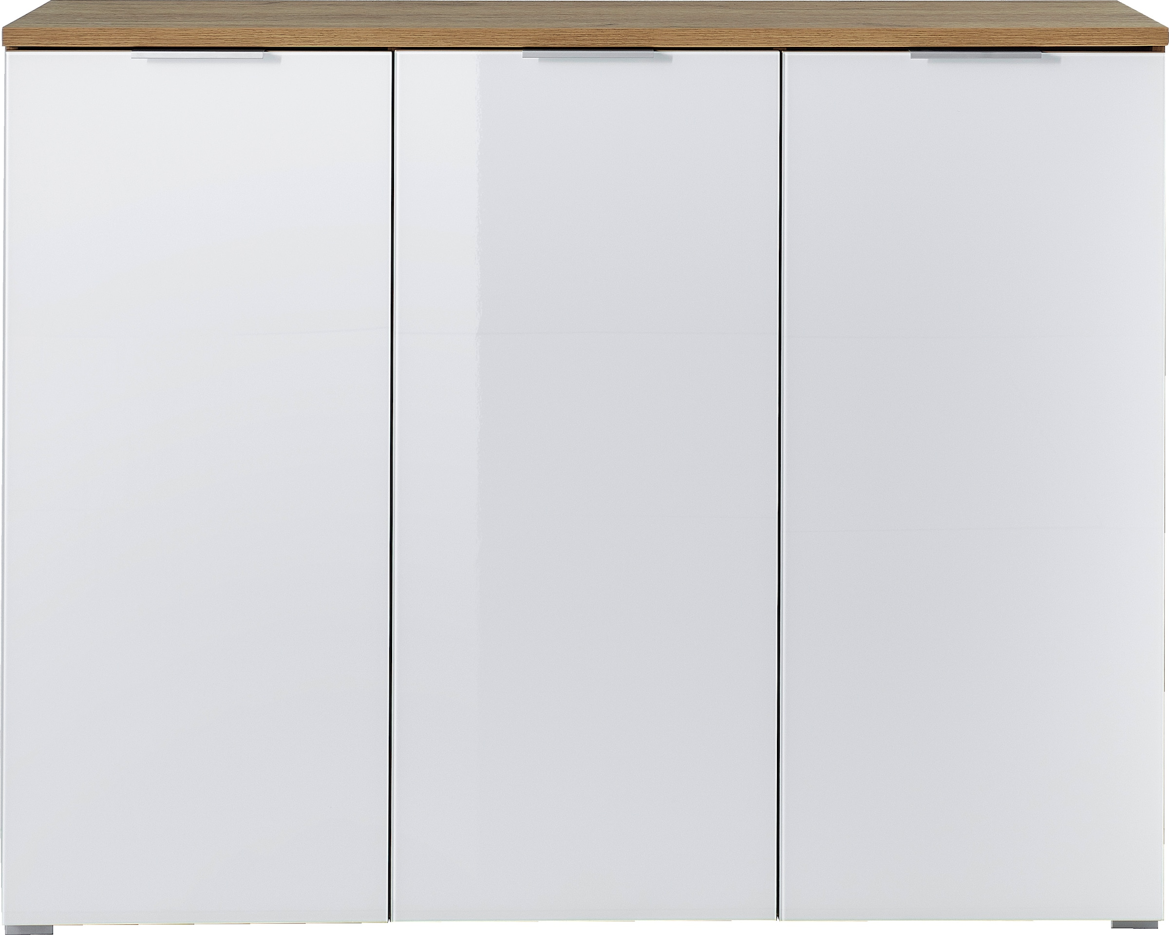GERMANIA Schuhschrank »GW-Telde«, mit weissen Glas-Fronten