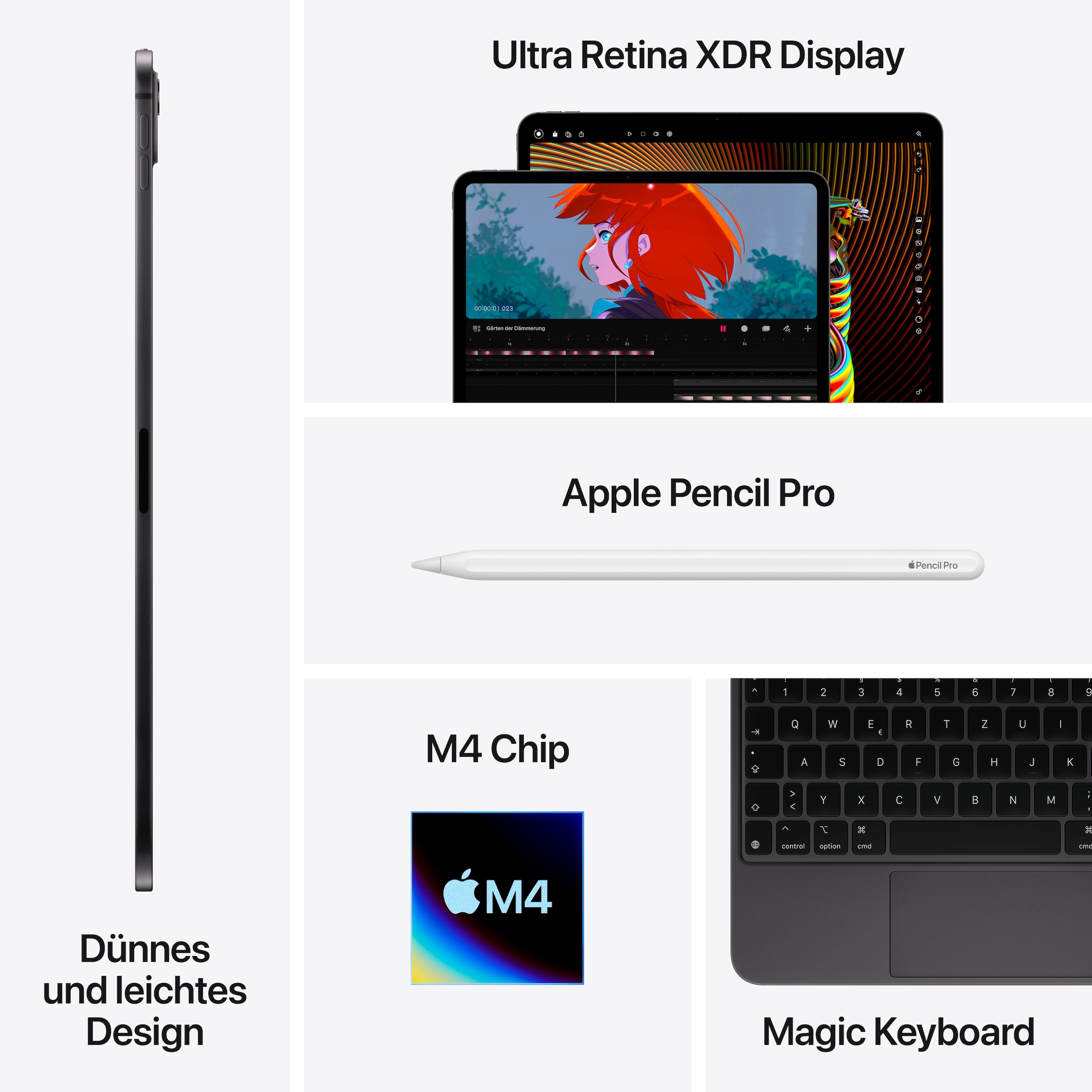 Apple Tablettes »11" iPad Pro WiFi 1TB« (28,22 cm / 11,1 ″) iPadOS 1.000 Go )
