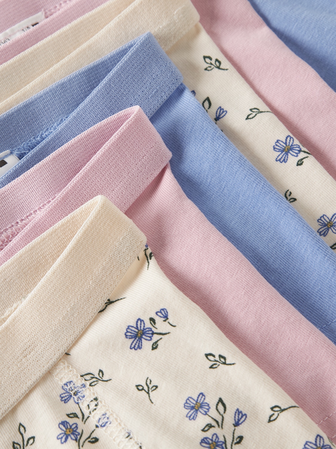 Name It Hipster »NKFHIPSTER 6P BUTTERCREAM FLORAL NOOS« Paquet, 6 cuis