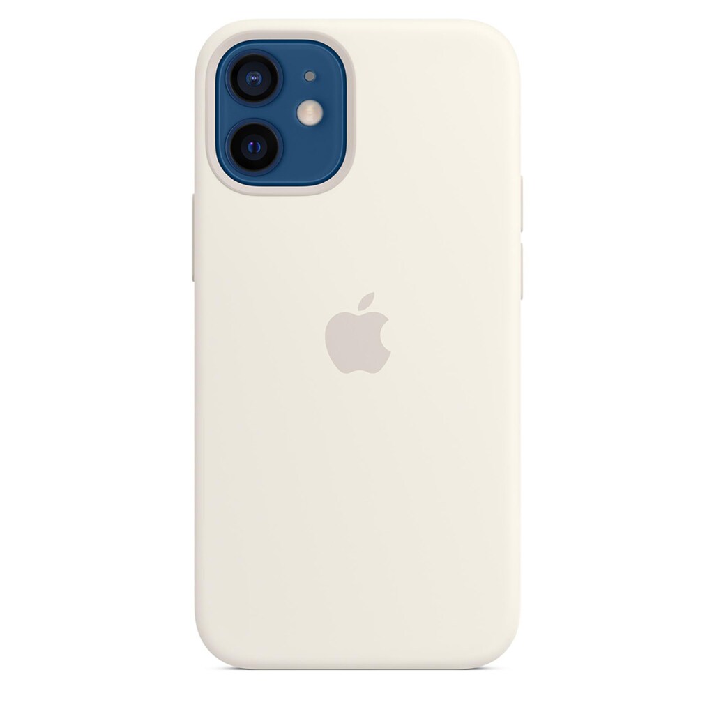 Apple Smartphone-Hülle »Apple iPhone 12 Mini Silicone Case Mag Whi«, iPhone 12 Mini