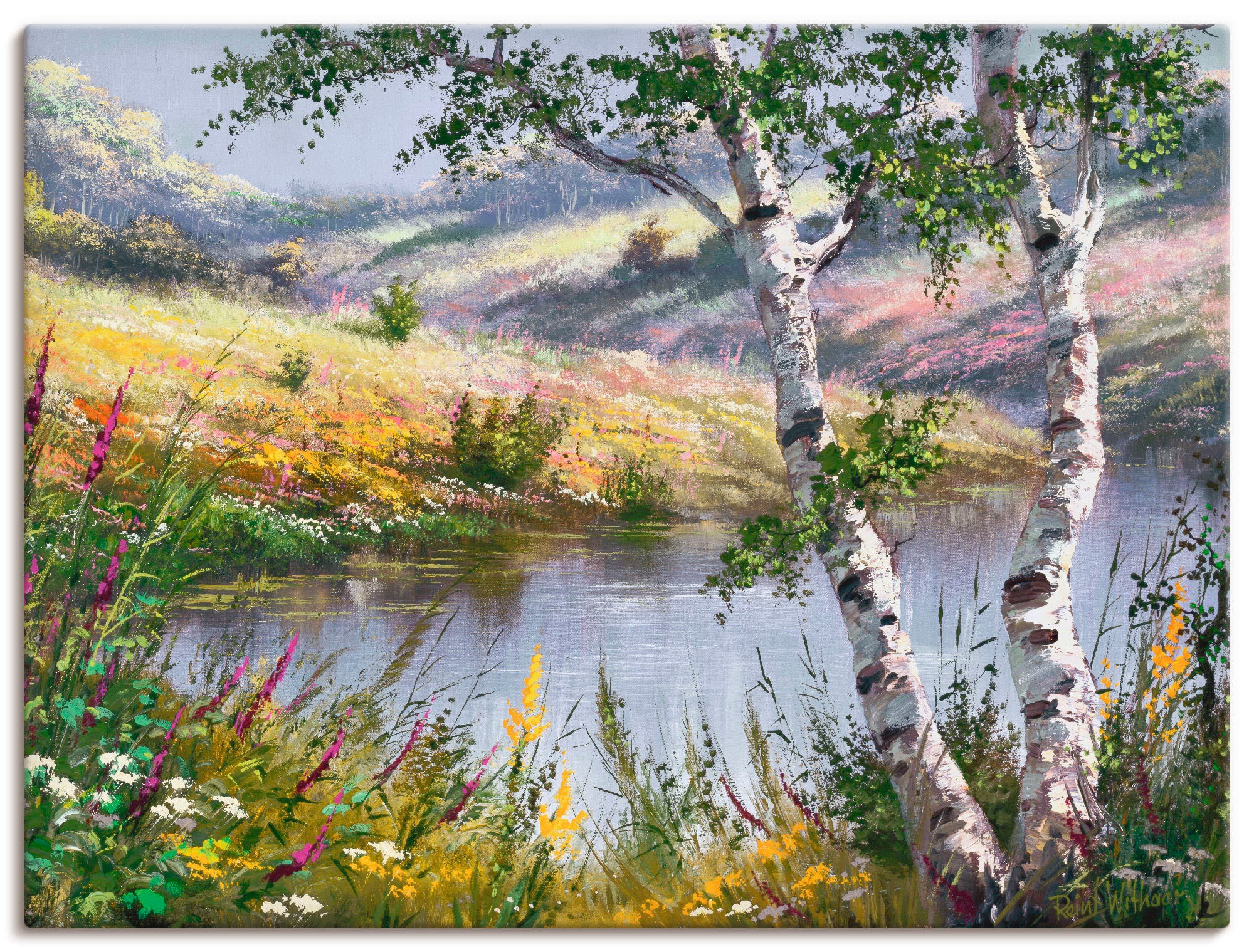 Image of Artland Wandbild »Nach einem Sturm«, Gewässer, (1 St.), in vielen Grössen & Produktarten -Leinwandbild, Poster, Wandaufkleber / Wandtattoo auch für Badezimmer geeignet bei Ackermann Versand Schweiz