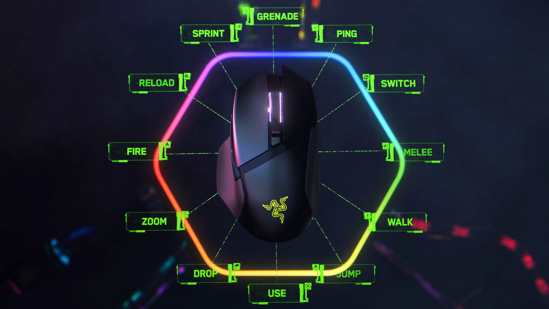 RAZER Souris de jeu »Basilisk V3 Pro«