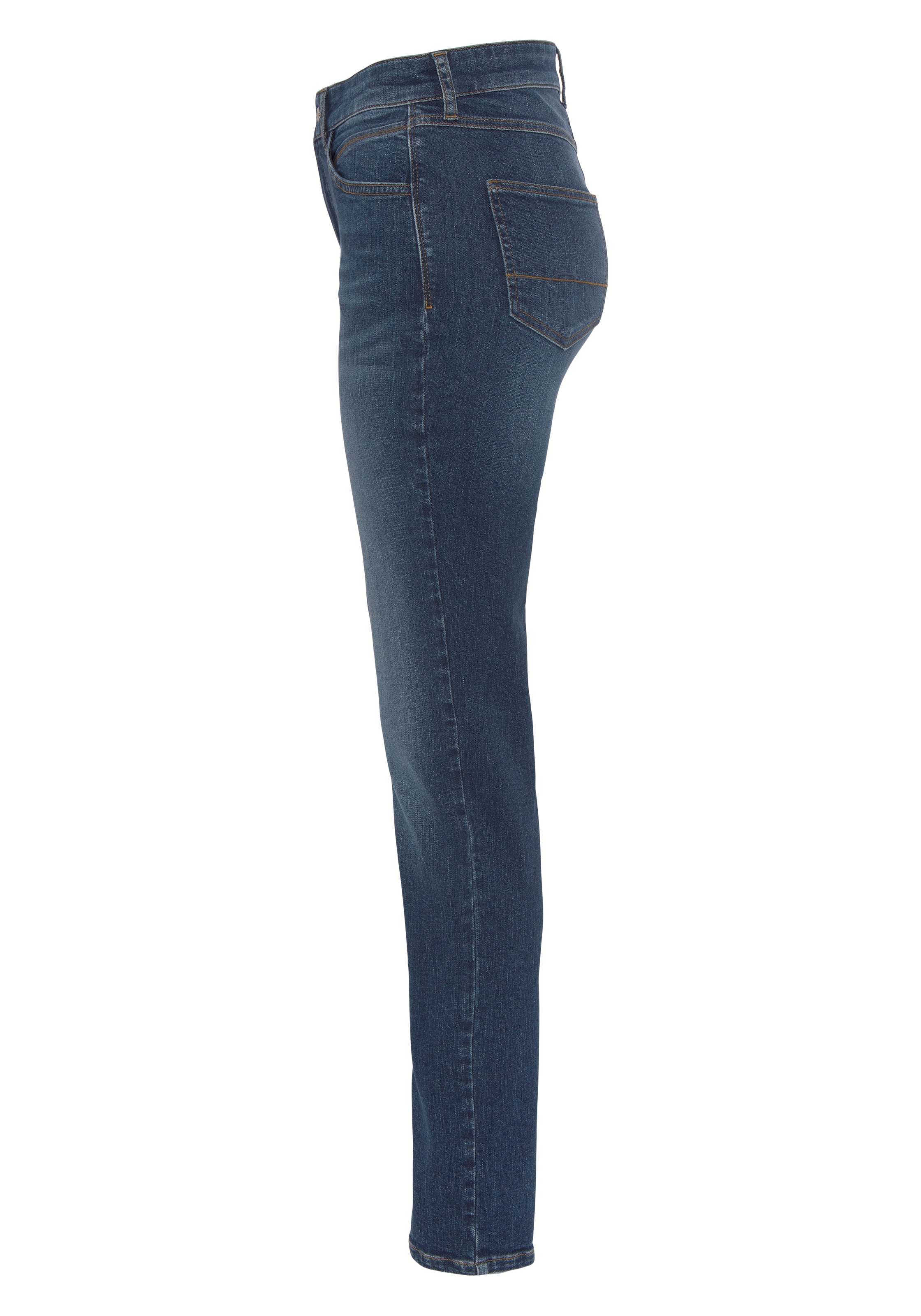 ♕ MAC Gerade Jeans »Melanie-Heart«, bestellen Tasche auf Dekorative hinteren der versandkostenfrei Nieten