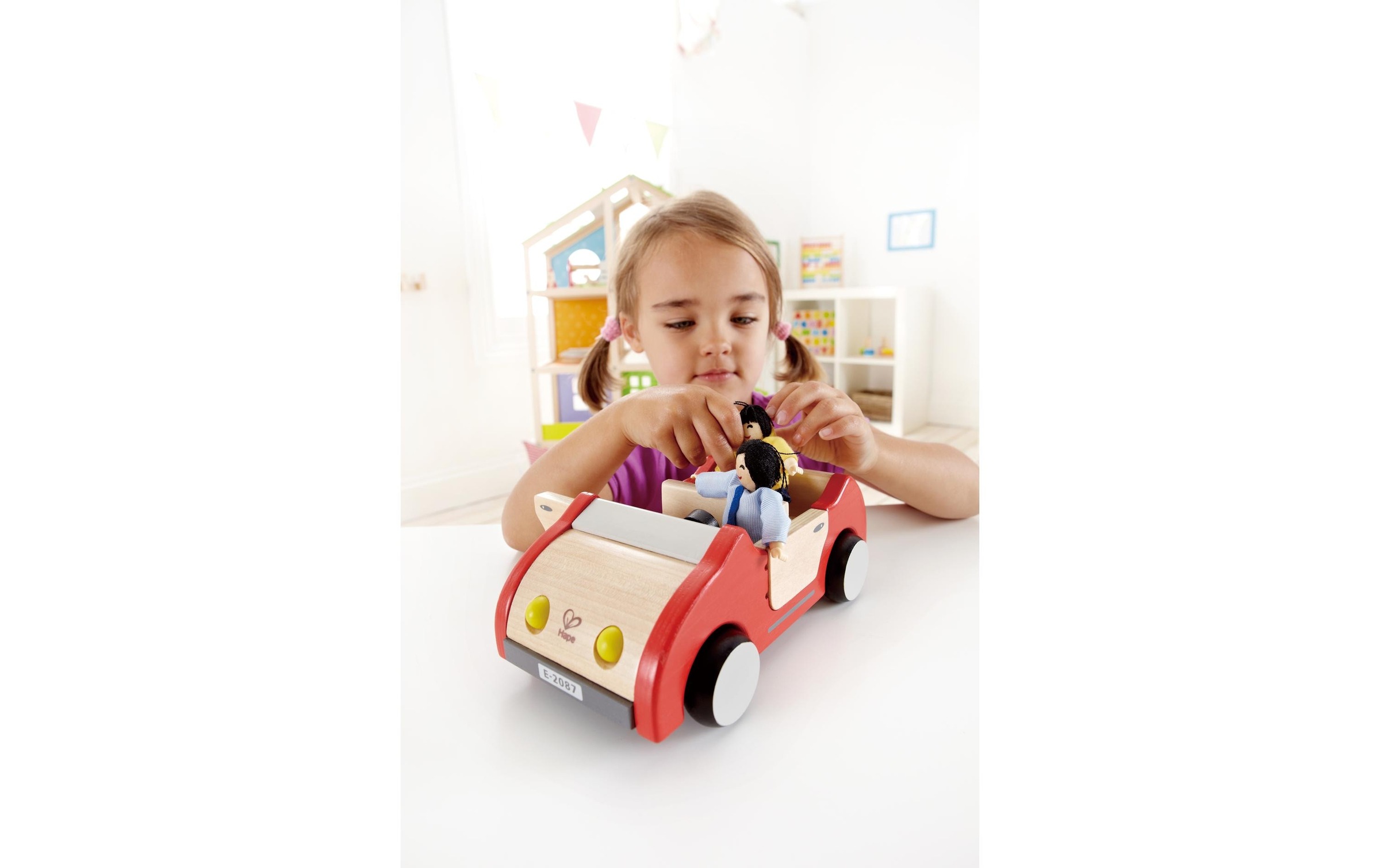 Hape Puppen Fahrzeug
