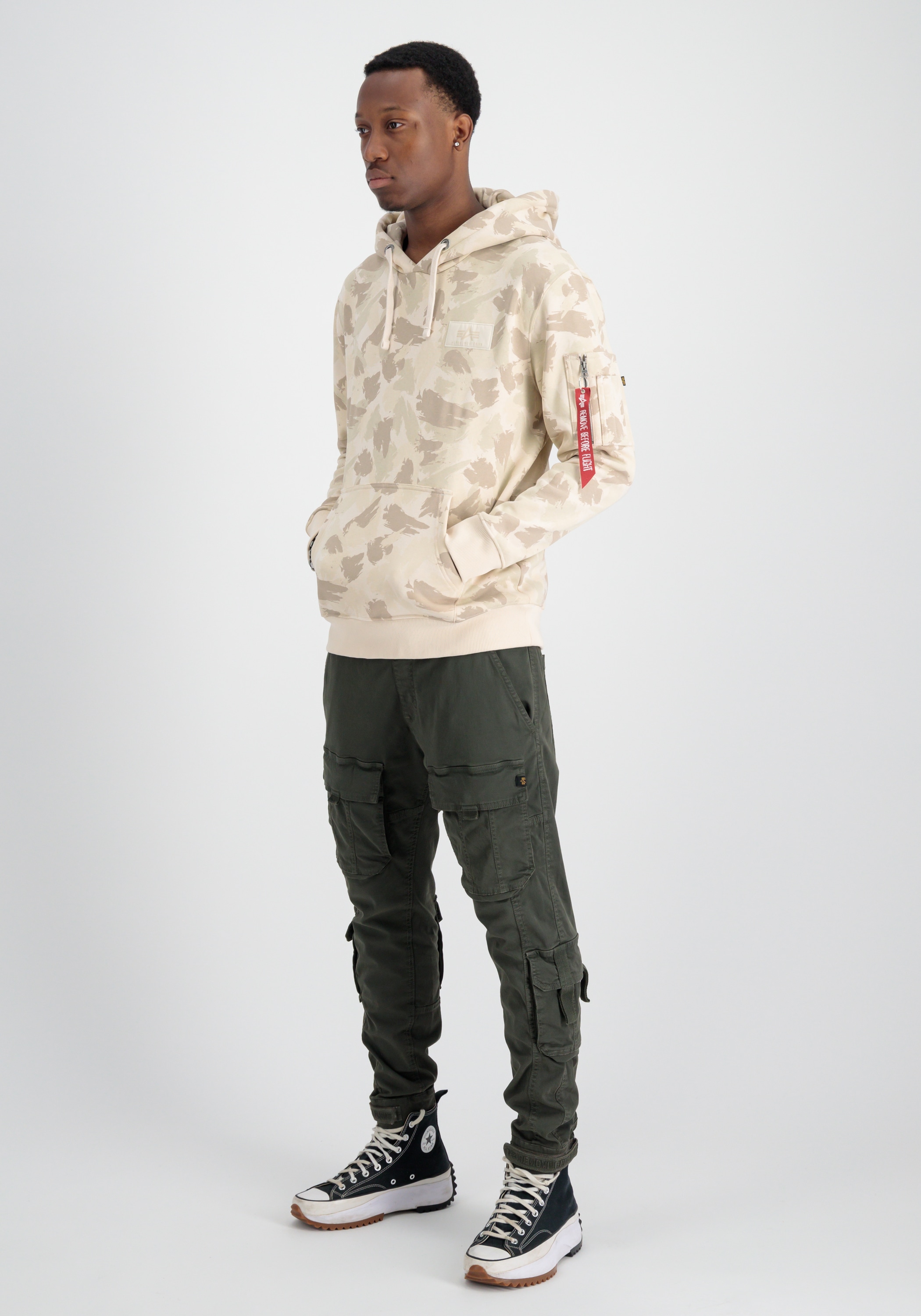Alpha Industries Hoodie »Alpha Industries Men - Hoodies Back Print Hoodie Camo«