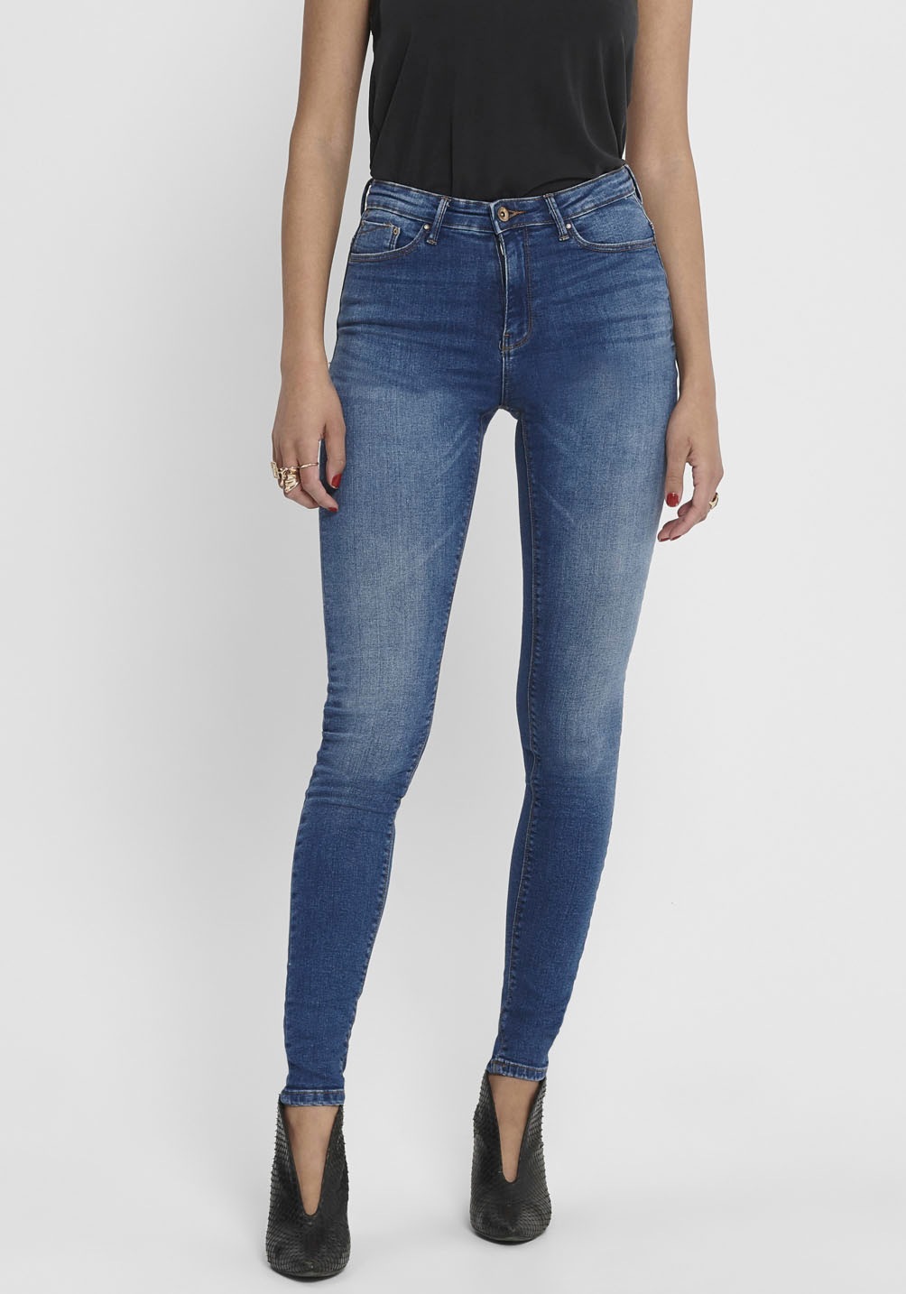 Image of Only High-waist-Jeans »ONLPAOLA« bei Ackermann Versand Schweiz