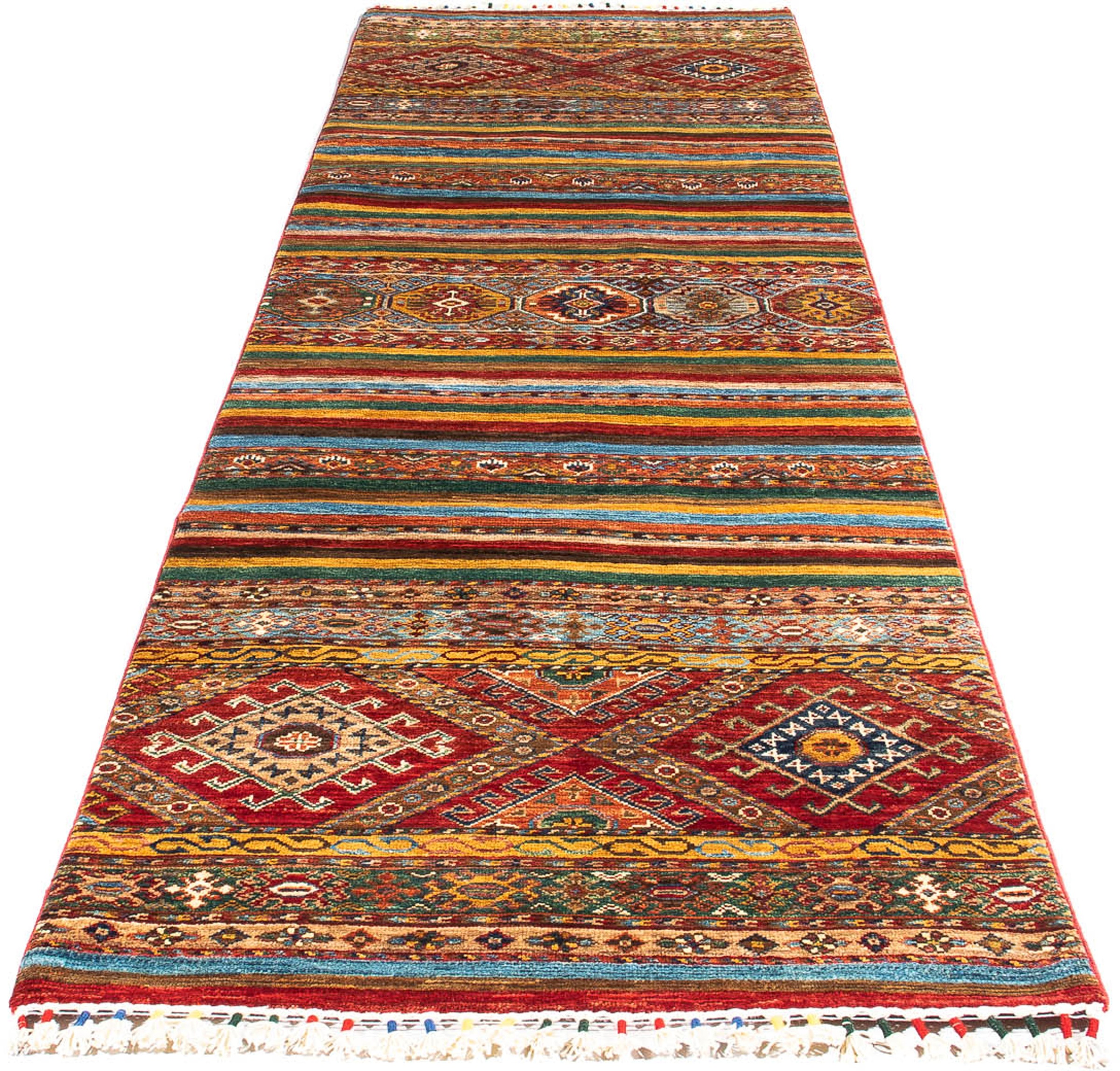 Image of morgenland Orientteppich »Ziegler - Shal - 303 x 86 cm - mehrfarbig«, rechteckig, 6 mm Höhe, Wohnzimmer, Handgeknüpft, Einzelstück mit Zertifikat bei Ackermann Versand Schweiz