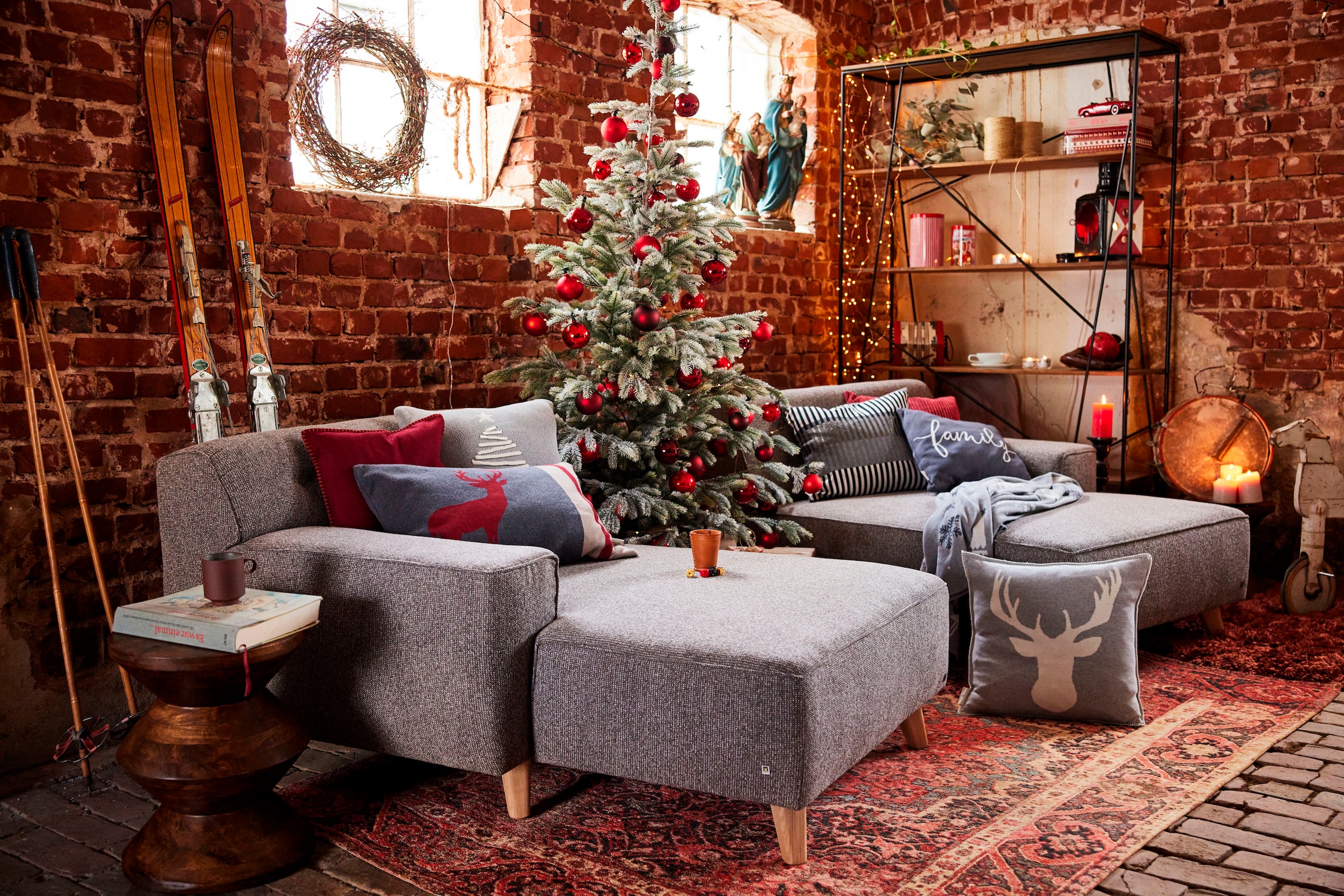 TOM TAILOR HOME Wohndecke »Scandinavian«, mit scandinavischem Wintermotiven, Kuscheldecke