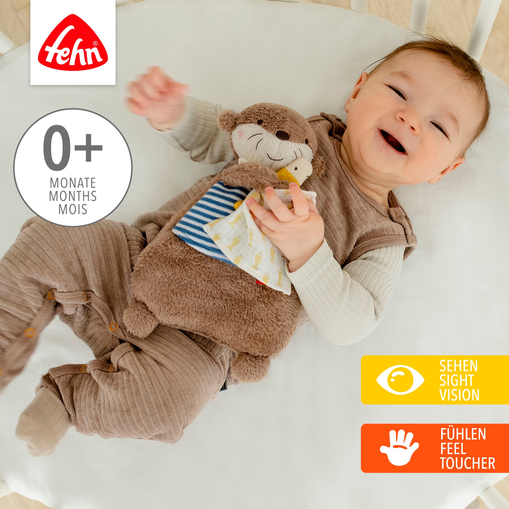 Fehn Coussin chauffant »Otter Theo« mit entnehmbarem Wärme- / Kältesäckchen