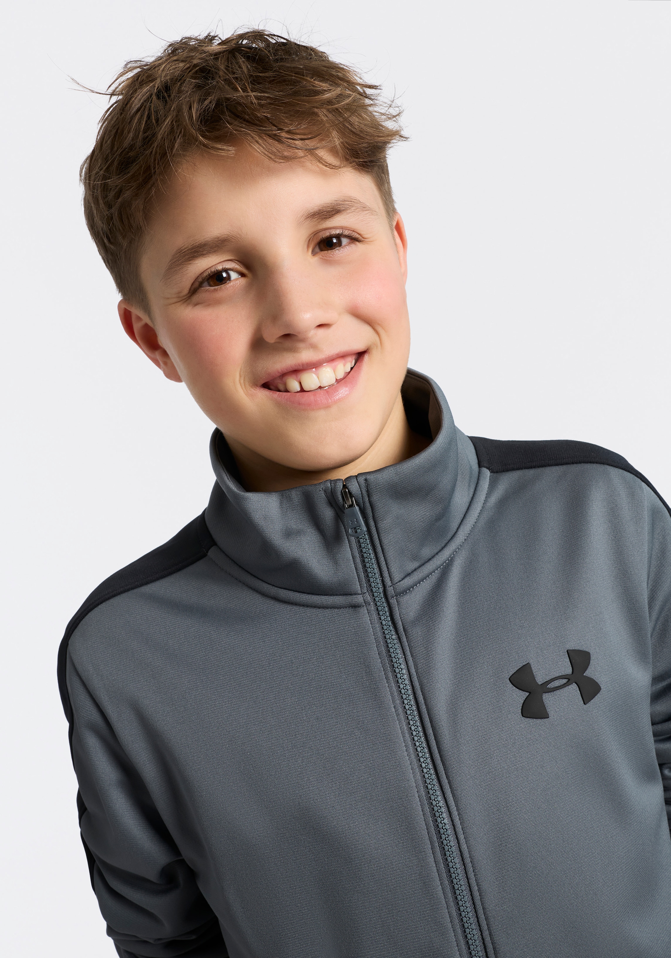 Under Armour® Combinaison d'entraînement »UA Rival Knit Track Suit« Für Kinder - Material innen weich angeraut