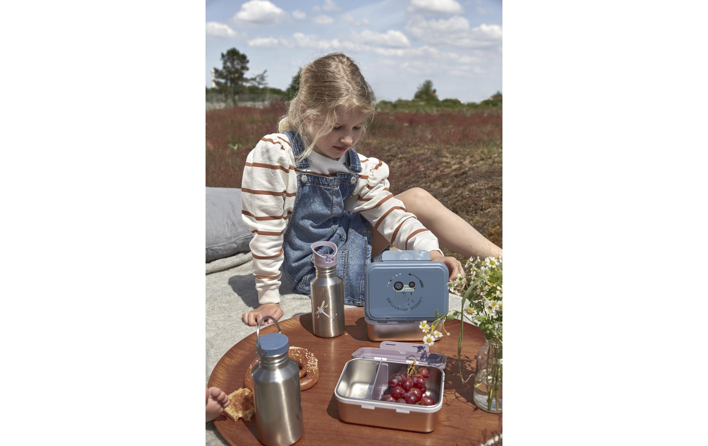 LÄSSIG Lunchbox »Edelstahl Traktor«, (1 tlg.)