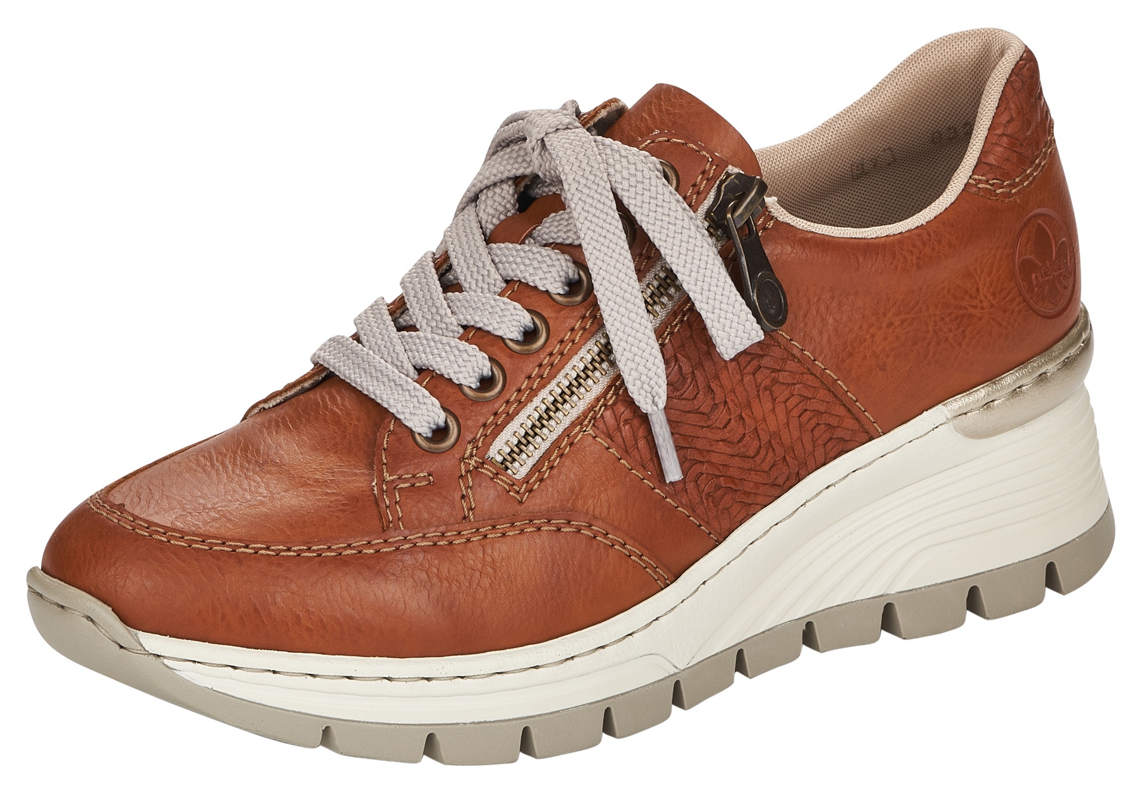 Image of Rieker Keilsneaker, mit goldfarbenen Details bei Ackermann Versand Schweiz