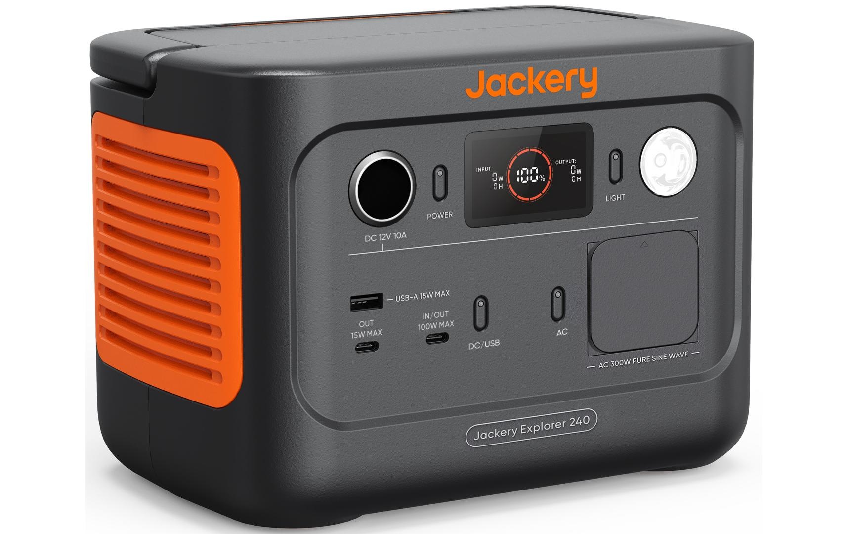 Jackery Powerbank »Station Explorer 240 V2 EU 256 Wh«