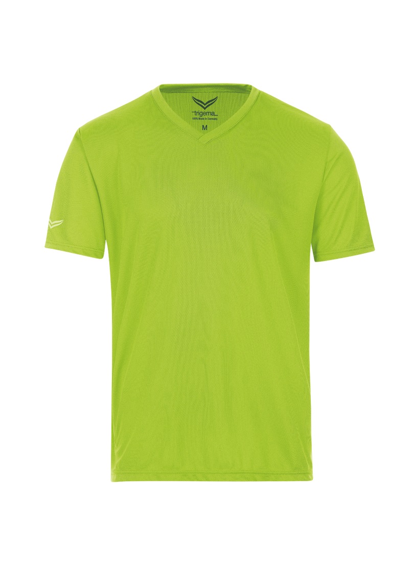Trigema T-Shirt »TRIGEMA V-Shirt COOLMAX®«, (1 tlg.)