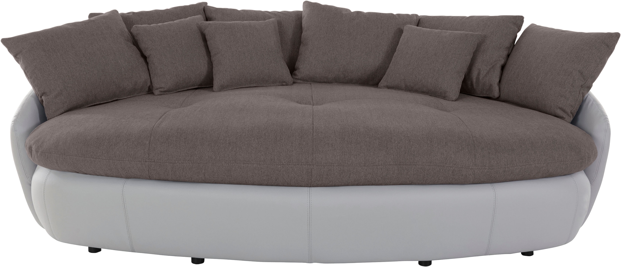COTTA Big-Sofa »Aruba« gemütliches Megasofa in XXL in organischer Form mit vielen Kissen