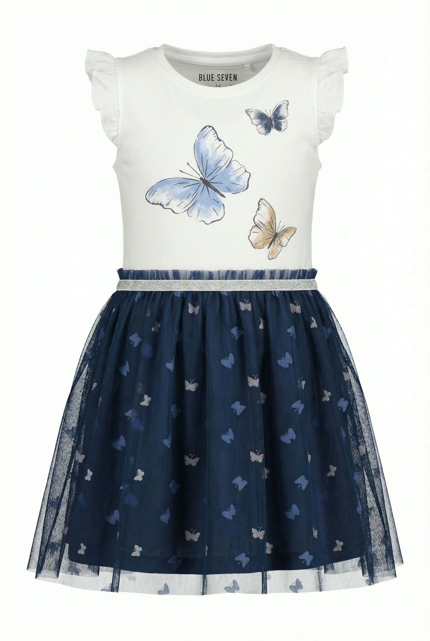 Blue Seven Minikleid Baumwollmischung, verschiedene Drucke