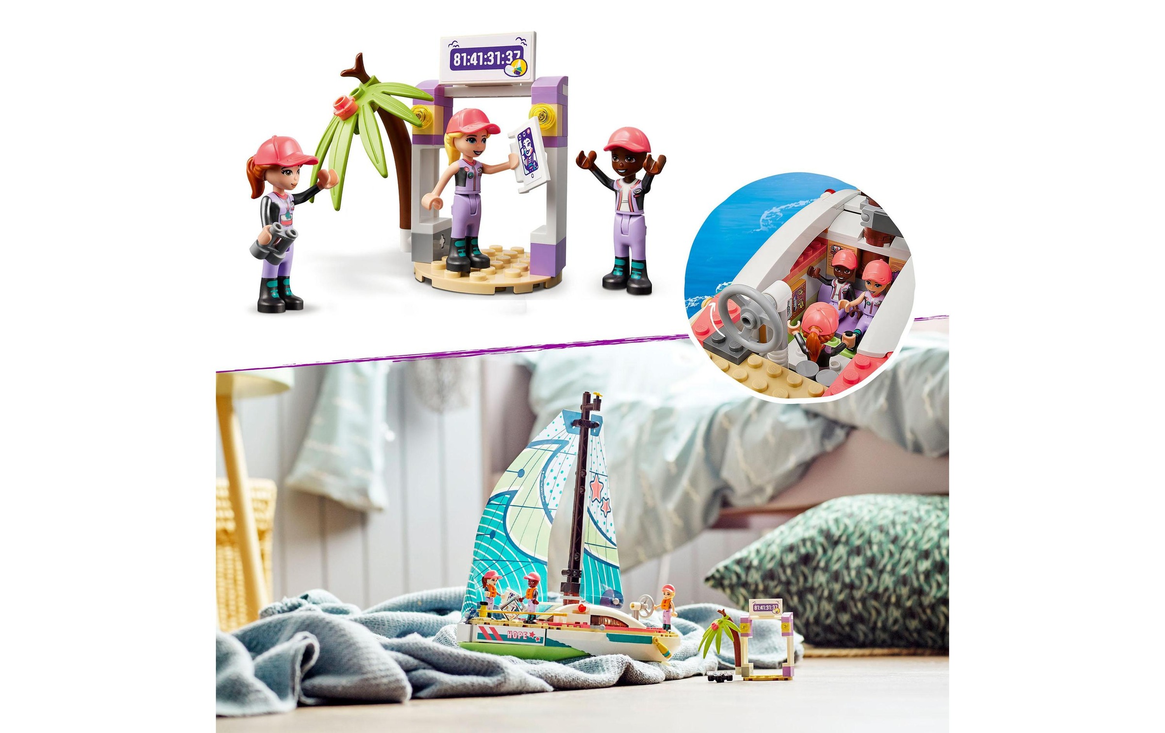 LEGO® Spielbausteine »Stephanies Segelabent«