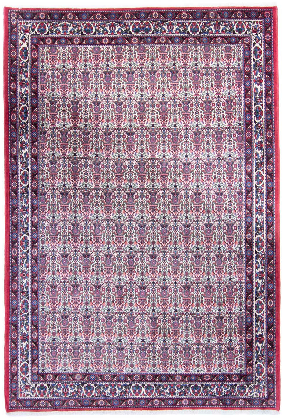 Image of morgenland Wollteppich »Abadeh Durchgemustert Beige chiaro 300 x 200 cm«, rechteckig, 1 mm Höhe, Unikat mit Zertifikat bei Ackermann Versand Schweiz