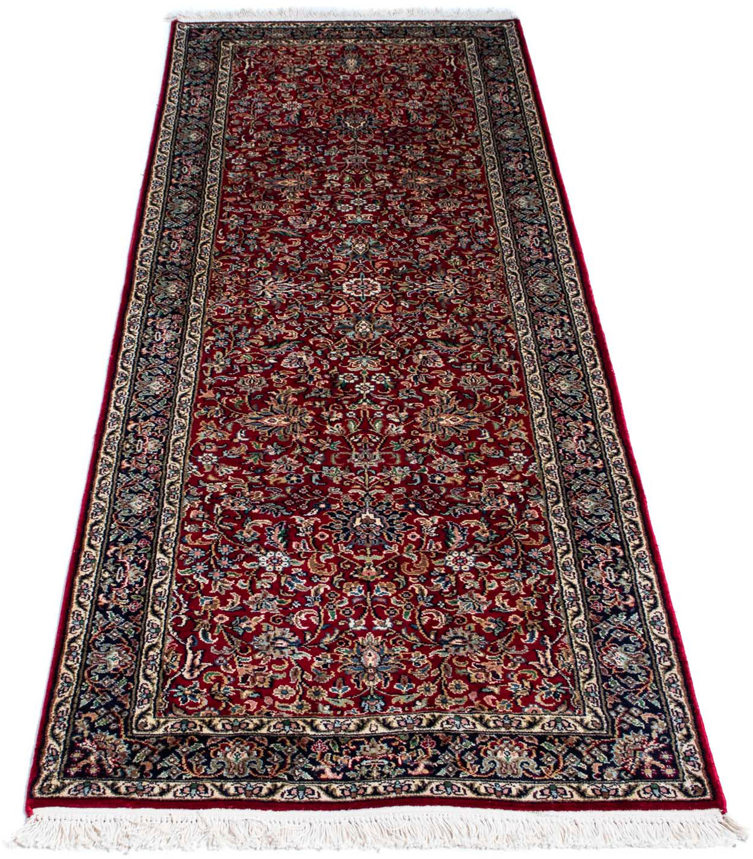 Image of morgenland Orientteppich »Perser - Classic - 188 x 64 cm - dunkelrot«, rechteckig, 10 mm Höhe, Wohnzimmer, Handgeknüpft, Einzelstück mit Zertifikat bei Ackermann Versand Schweiz