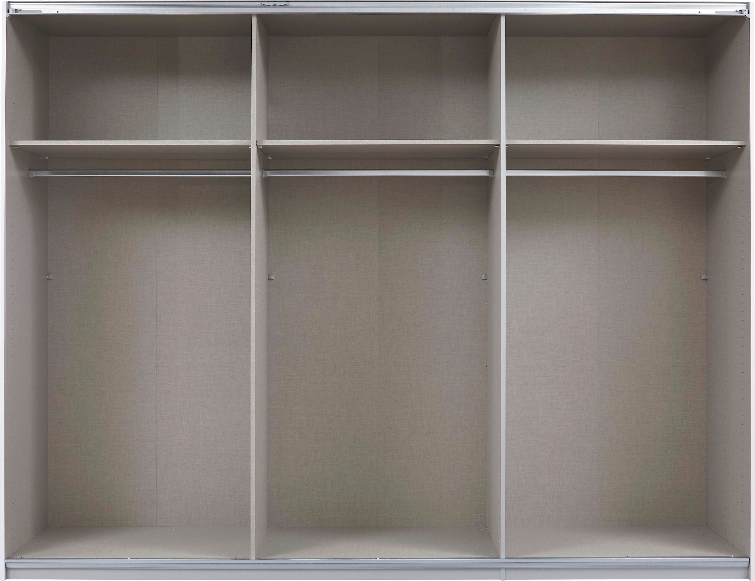 rauch Schwebetürenschrank »Quadra«, mit Spiegelelementen