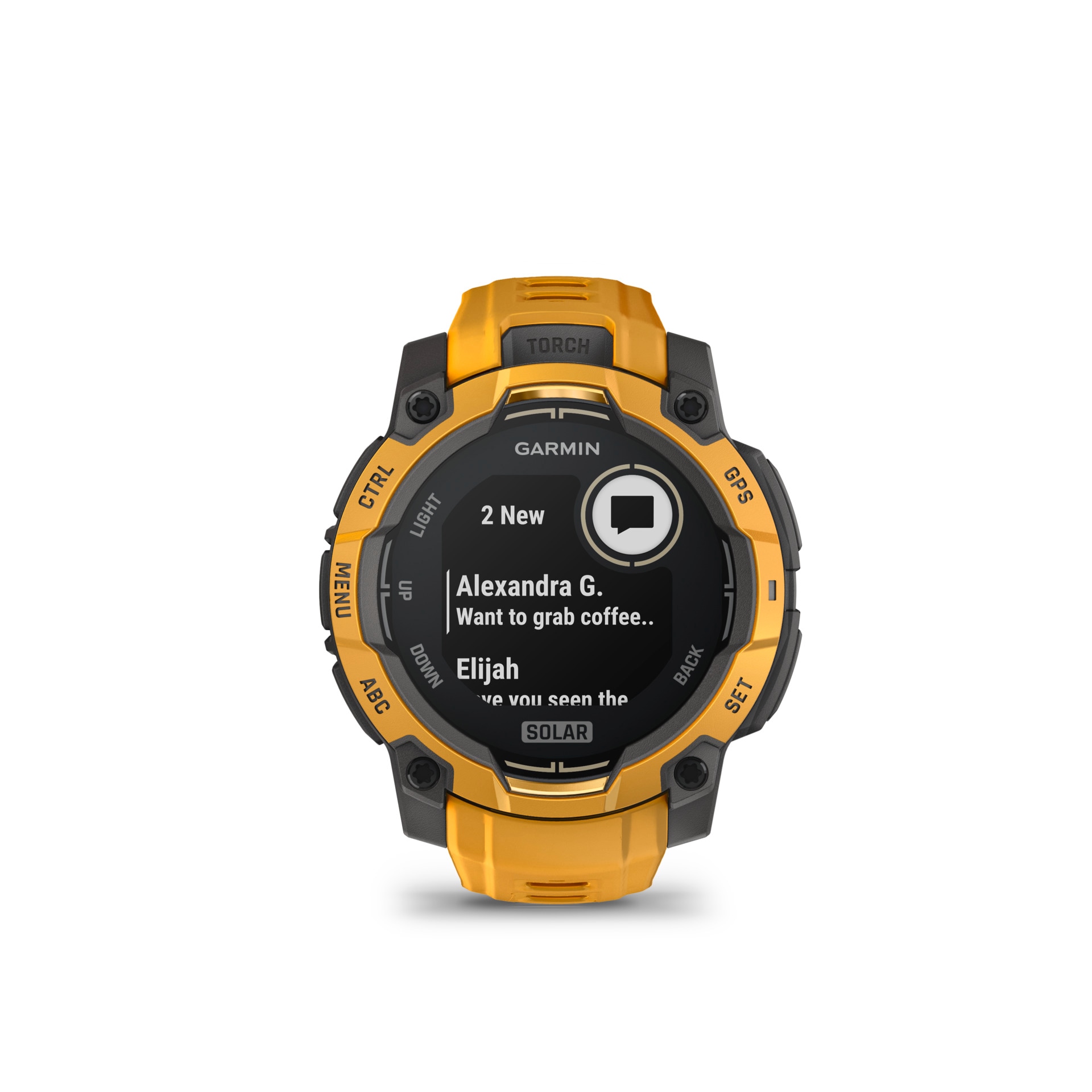 Garmin Smartwatch »Instinct 3 Solar - 45 mm«(/ 1,2 ″)