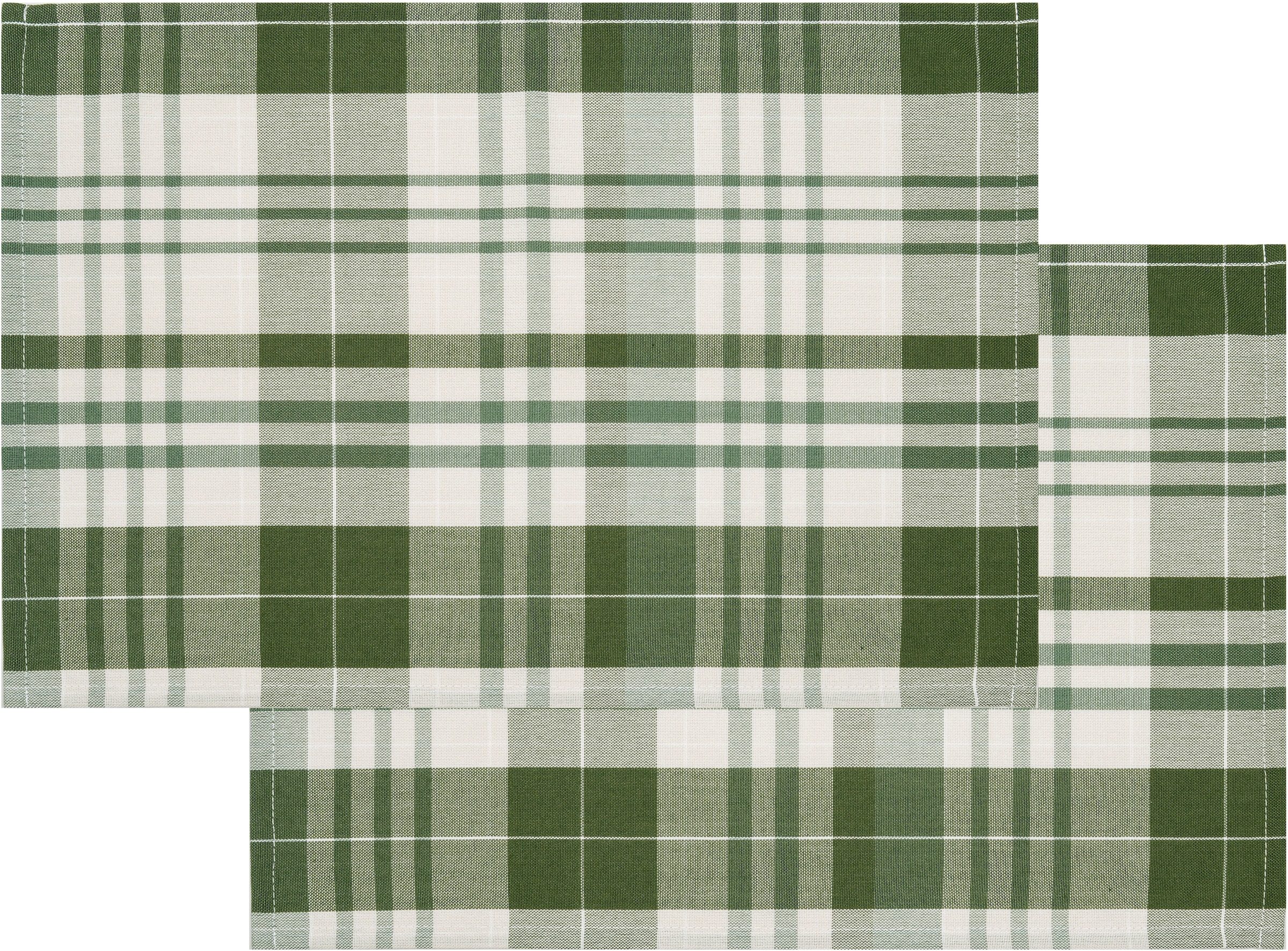 my home Set de table »Candise« 45 x 30, Karomuster, weiche Haptik, Esszimmer, Wohnzimmer, Küche