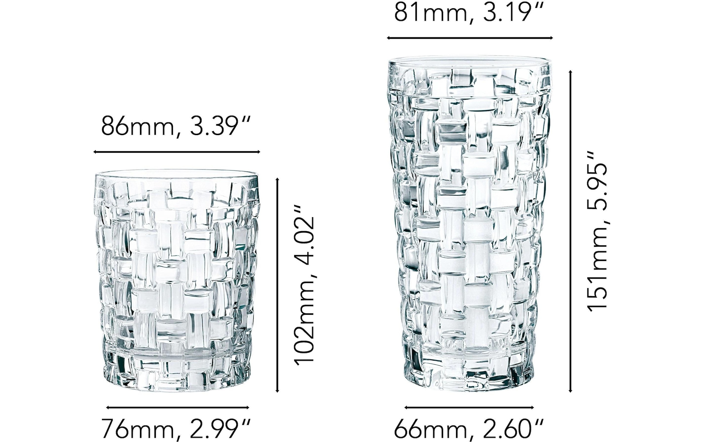 Nachtmann Verre à long drink »Bossa Nova« Made in Germany, 12-teilig