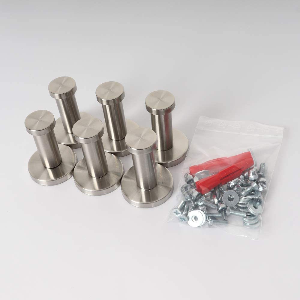 queence Garderobenleiste »Alaula« Wand Garderobe, wischtechnik, Beton Optik, clean, platzsparend