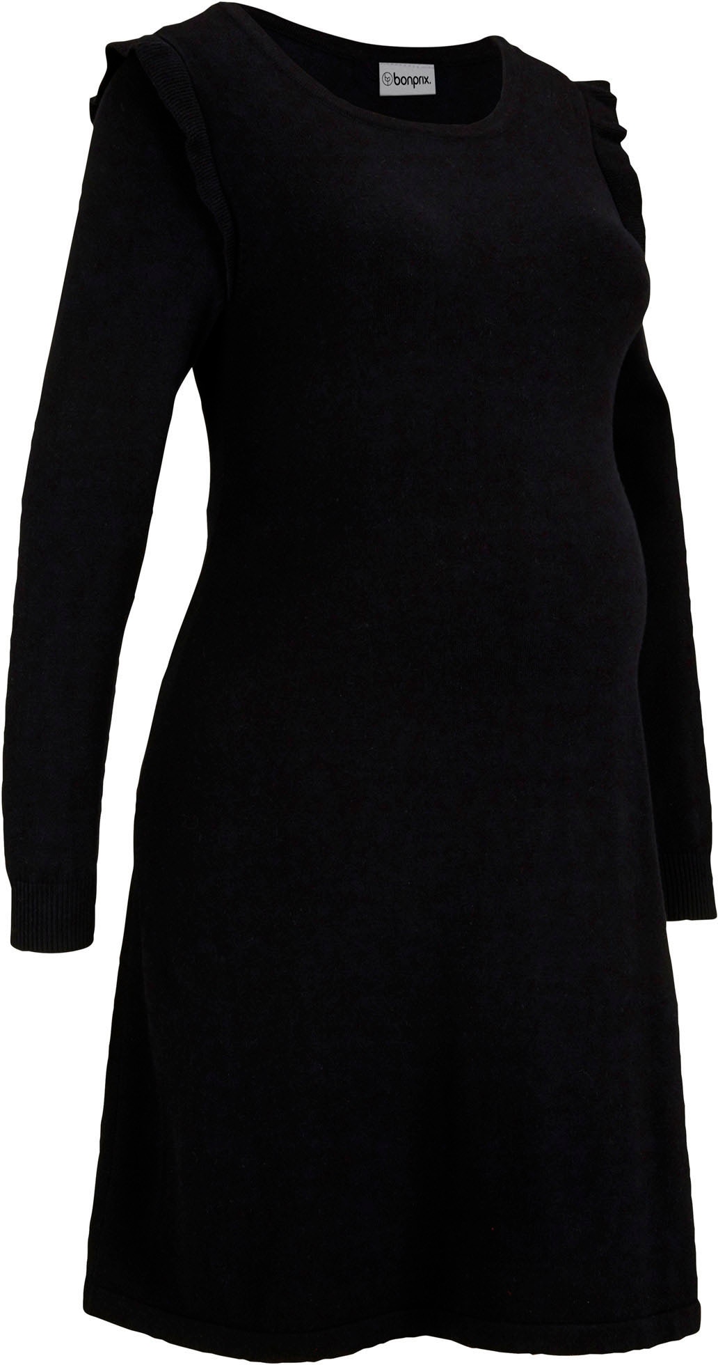 bonprix Robe de maternité »Umstandskleid aus weichem Strick« für Schwangerschaft, aus weichem Strickmaterial, bequeme Passform