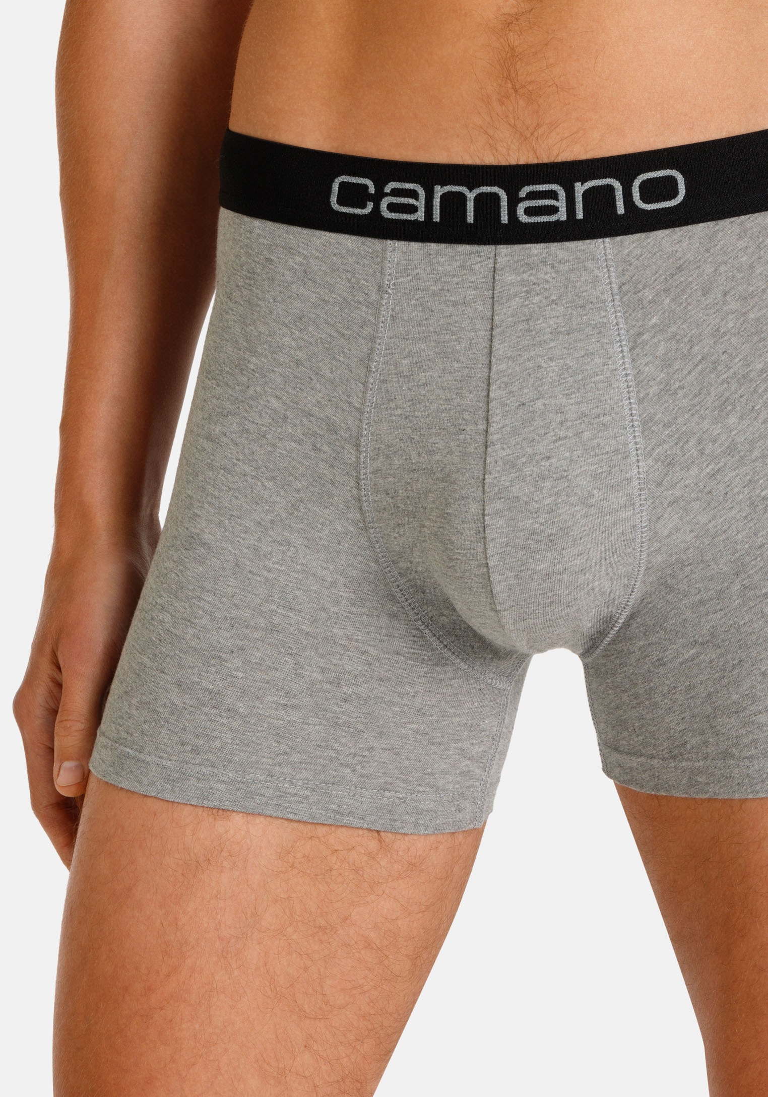 Camano Boxershorts »comfort« 6er Pack,  mit Stretch-Logobund